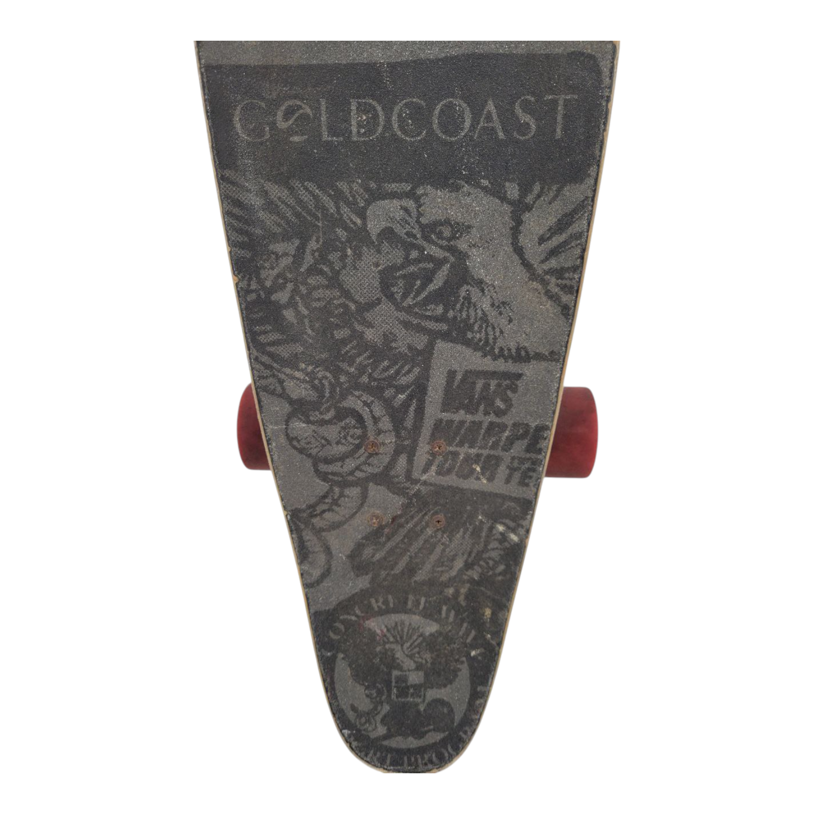 GoldCoast Concrete Wave Vans Warped Tour Edition Longboard Skateboard 33"