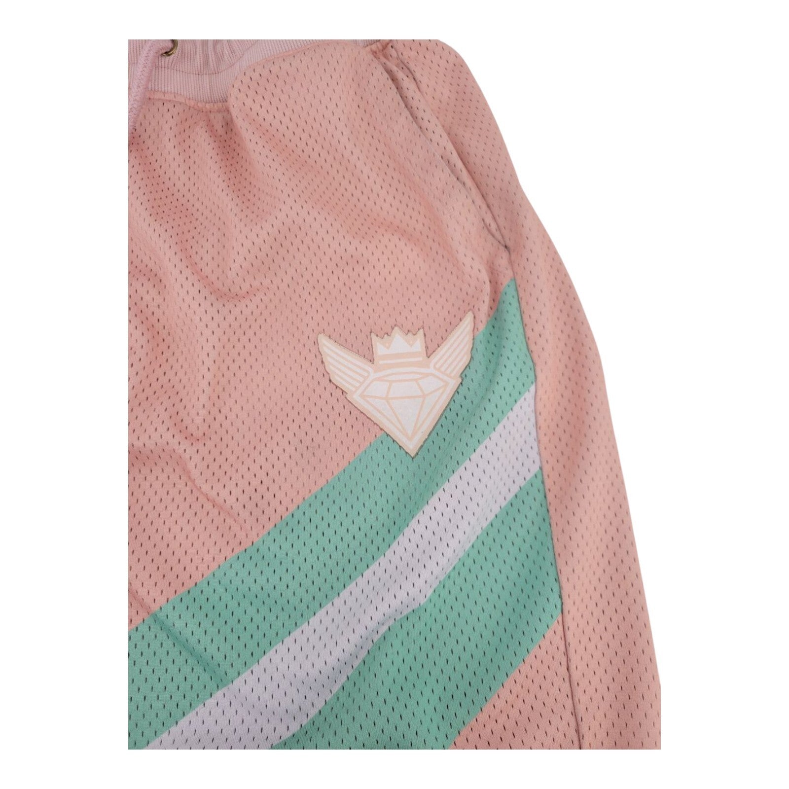 Jewel House Mesh Shorts Multicolor Drawstring Athletic Streetwear Size XL