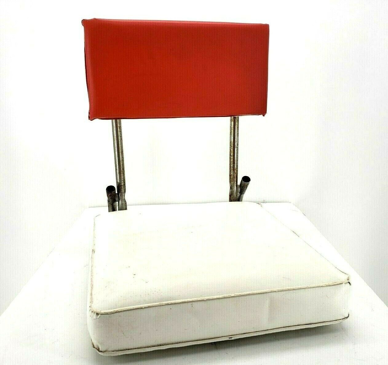 Vintage Winston Folding Cushioned Stadium Bleacher Chair