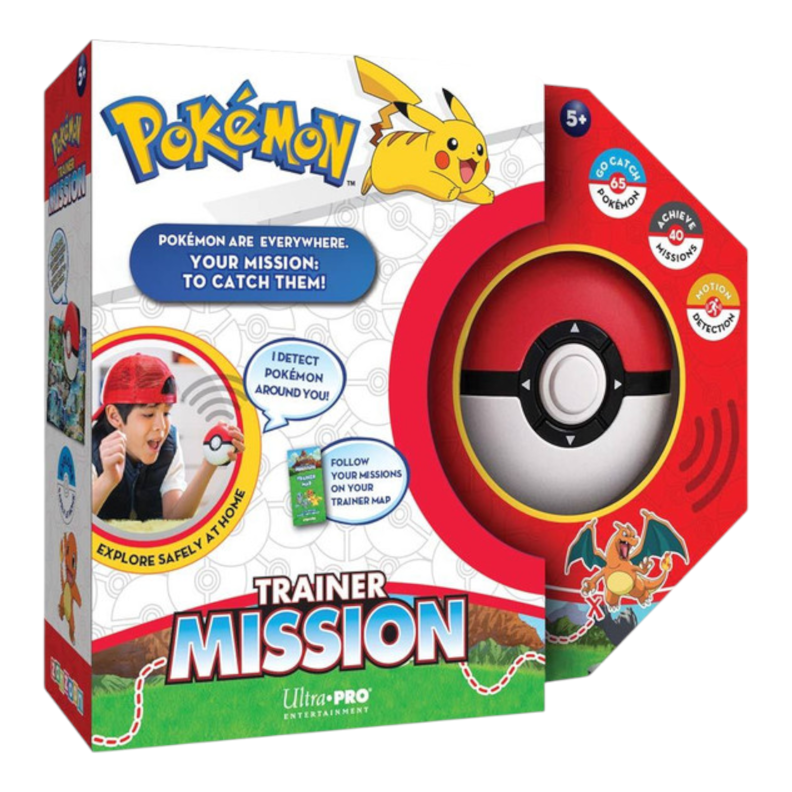 Ultra Pro Pokémon Trainer Mission Electronic Game Motion Detection Pokéball