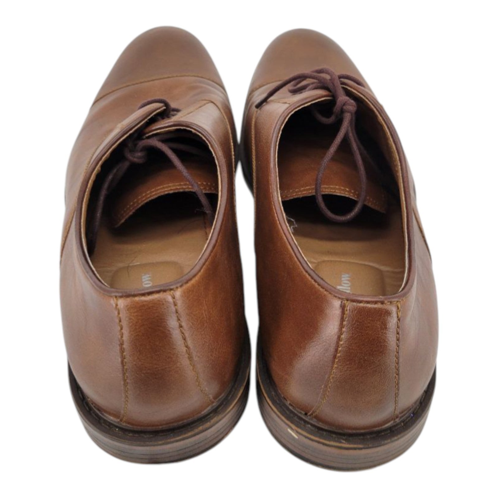 Goodfellow & Co Men's Cap Toe Oxford Dress Shoes Brown Size 12