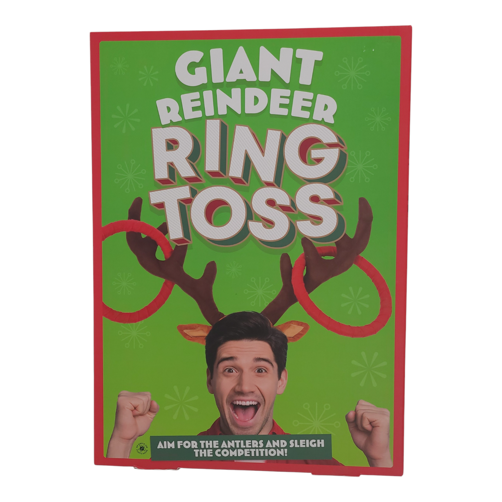 Giant Reindeer Ring Toss Christmas Game - Foam Not Cheap Inflatable Version