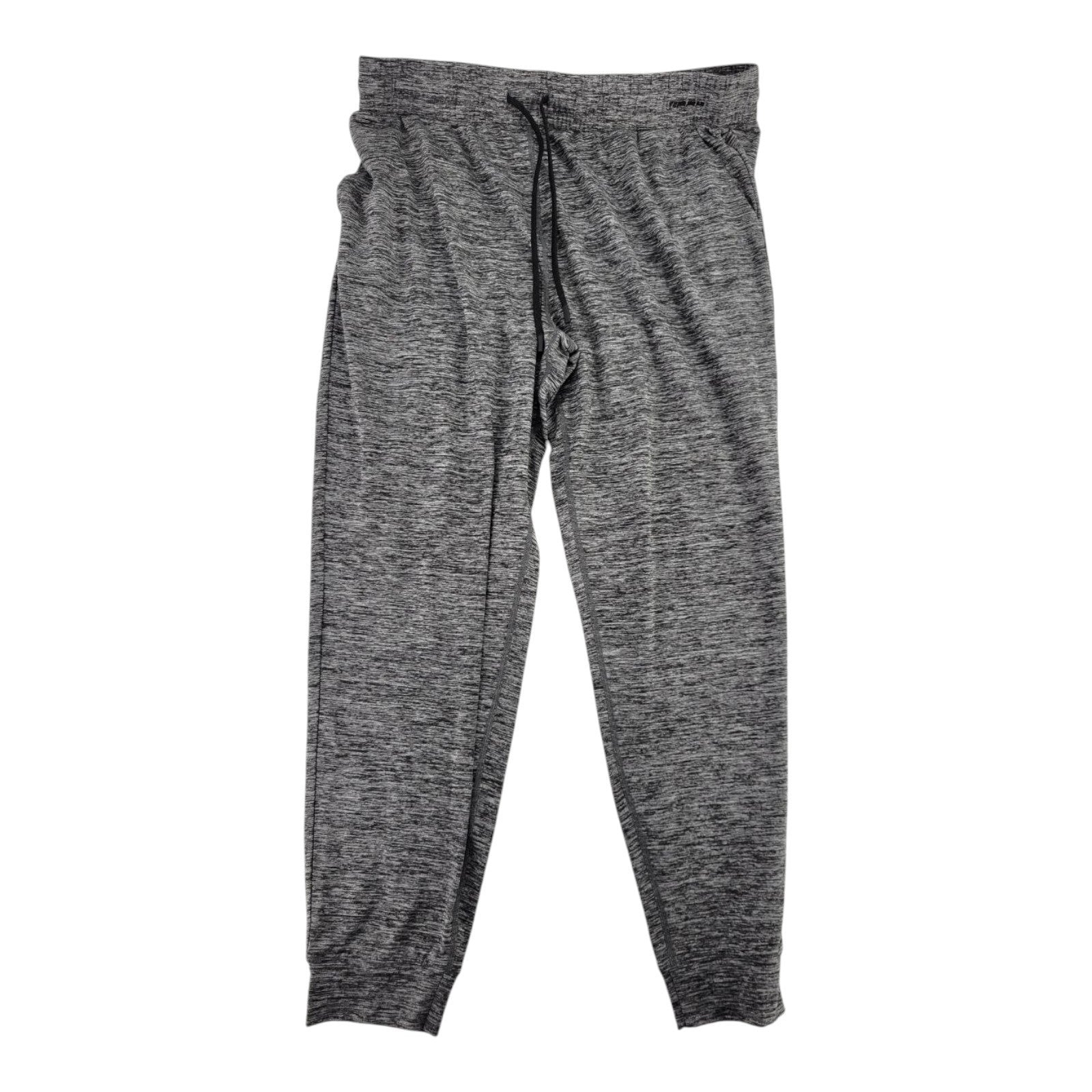 Terramar Mens Climasense 2.0 Gray Heather Jogger Pants Size Large