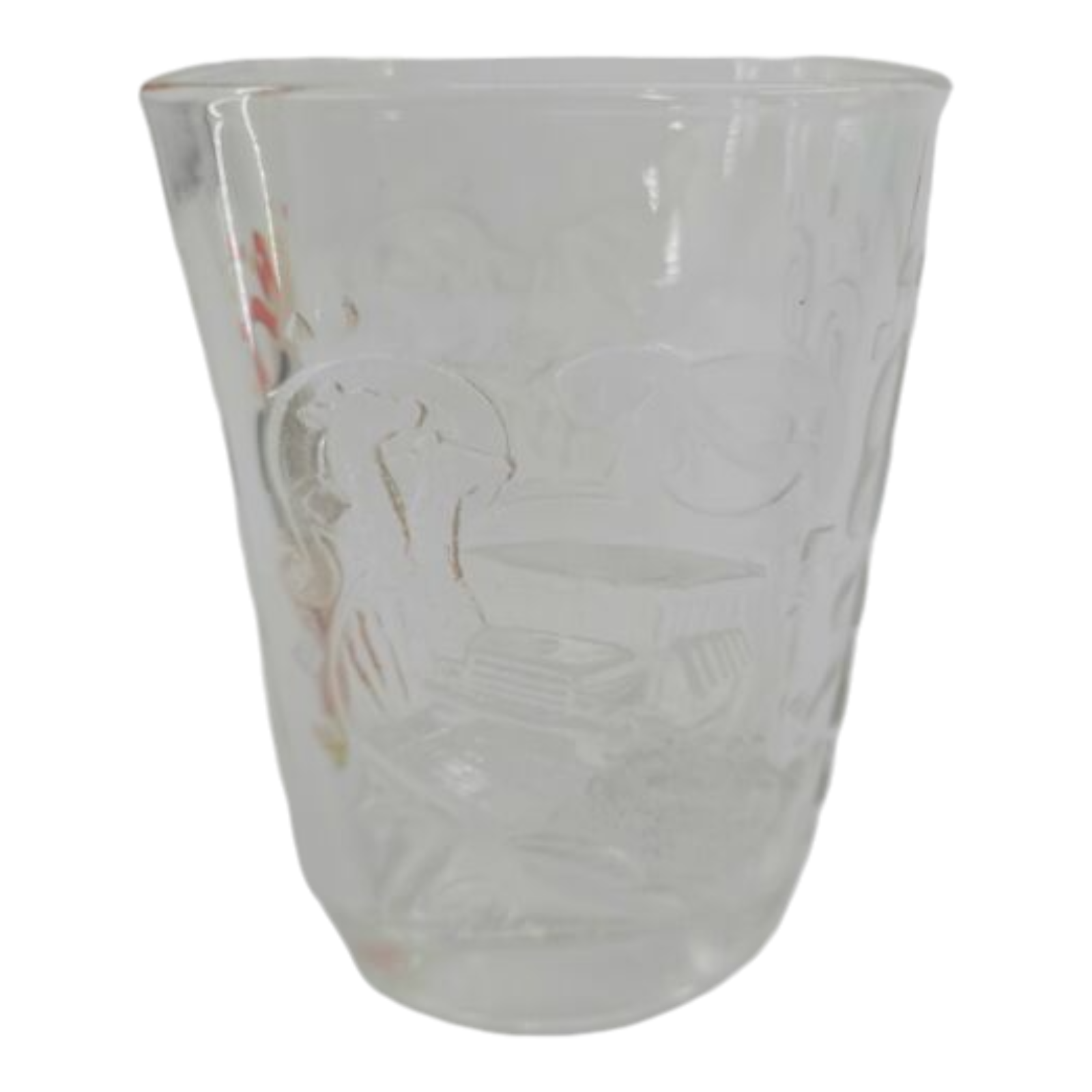 Walt Disney World Commerative 2000 Mickey Mouse Wizard Epcot Center Square Glass