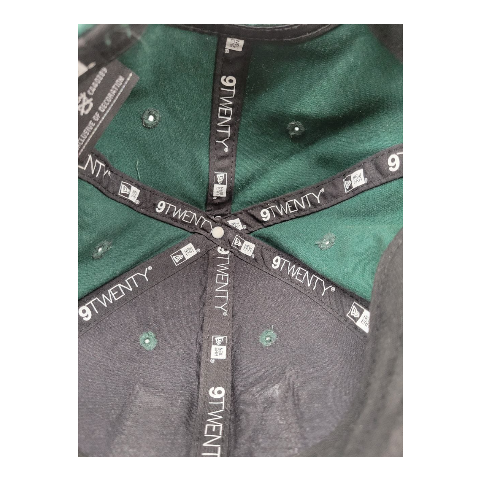 New Era 9TWENTY Miami Hurricanes Hat Green Adjustable Strapback Cap U Logo