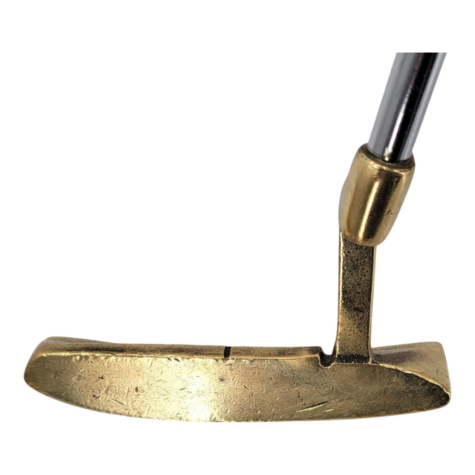 Austads APO4 Brass Blade Putter Golf Club Steel Shaft Mens RH 35"