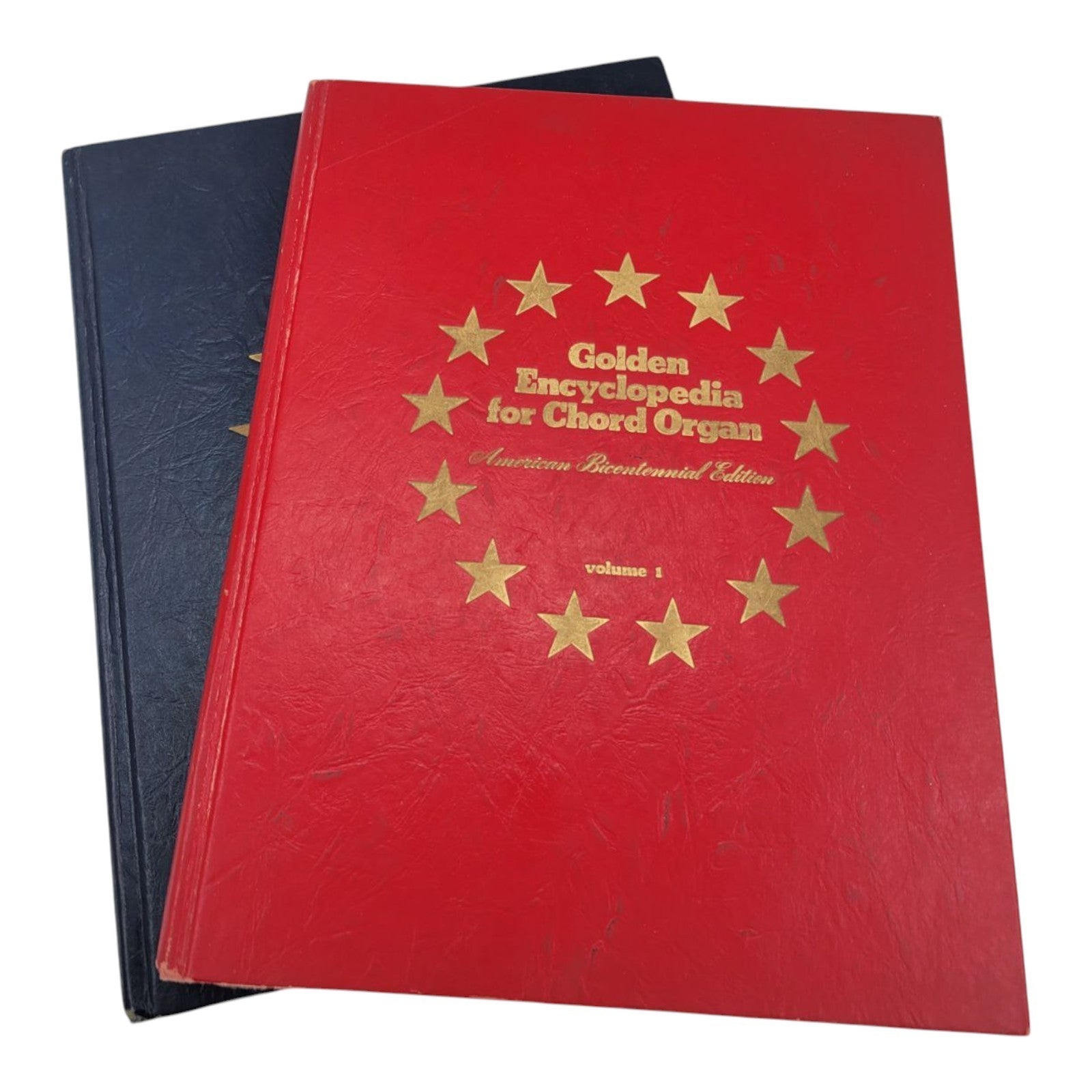 Golden Encyclopedia for Chord Organ Vol 1 & 2 American Bicentennial Edition 1975