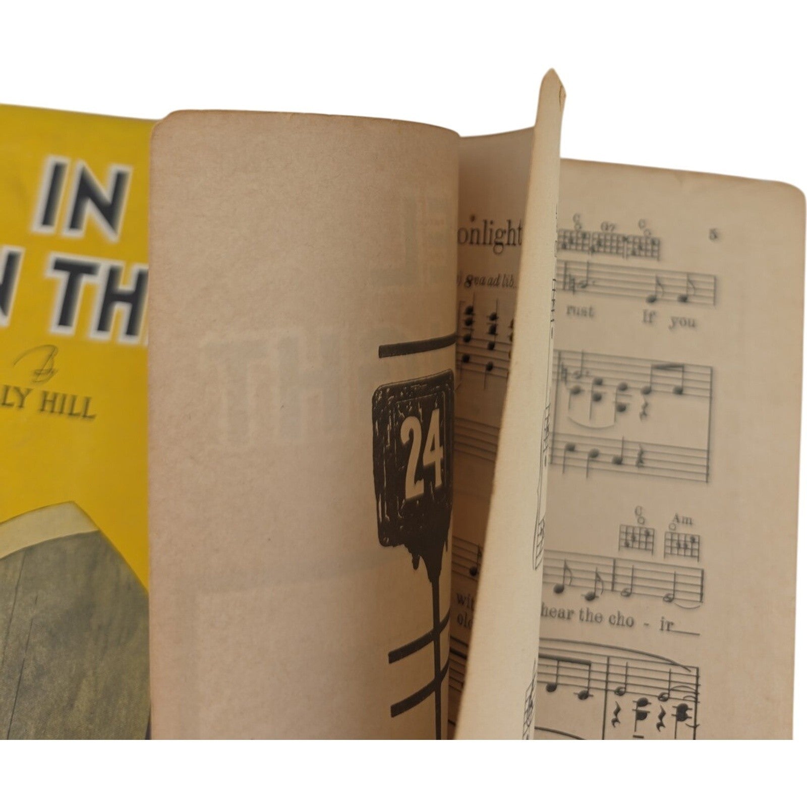 In the Chapel in the Moonlight 1936 Sheet Music by Billy Hill feat Phil Regan