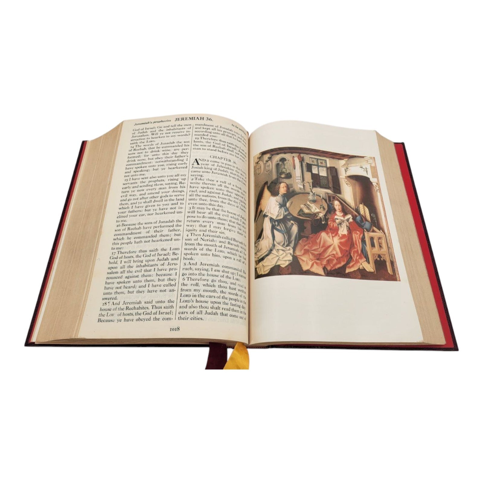 Holy Bible King James Version 1962 Red Cover Religious Institute of America