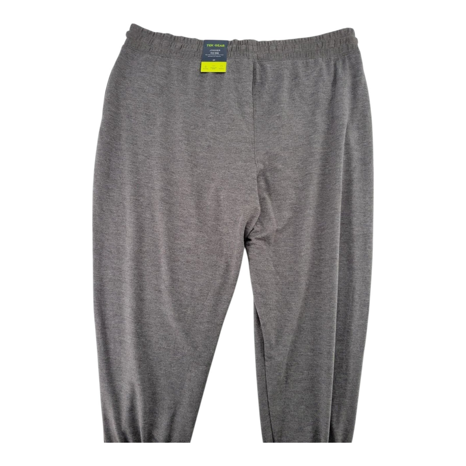 Tek Gear Women's Jogger Pants 2X Charcoal Gray Mid Rise Sweatpants
