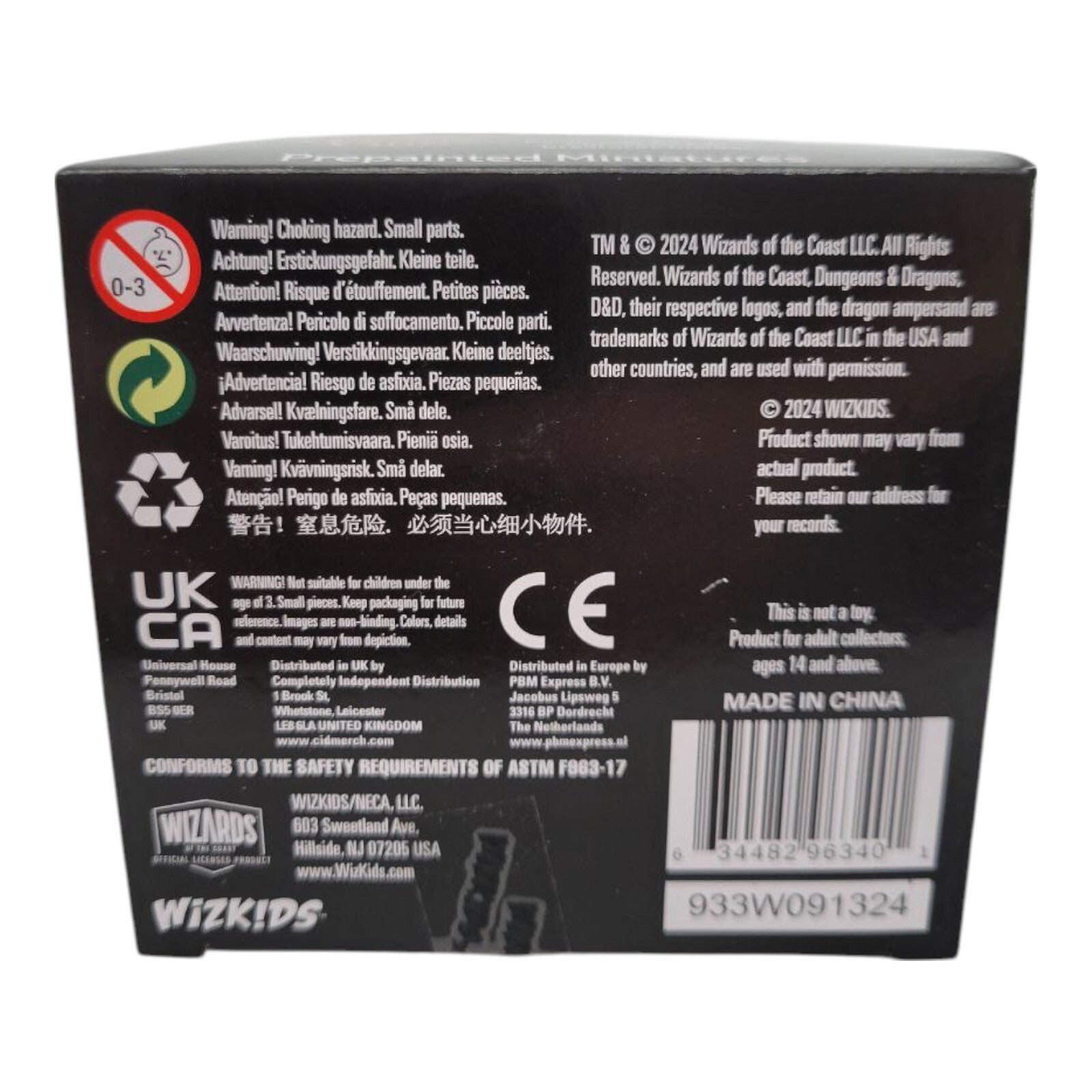 WizKids D&D Icons of the Realms Adventures from Baldurs Gate Miniature Box