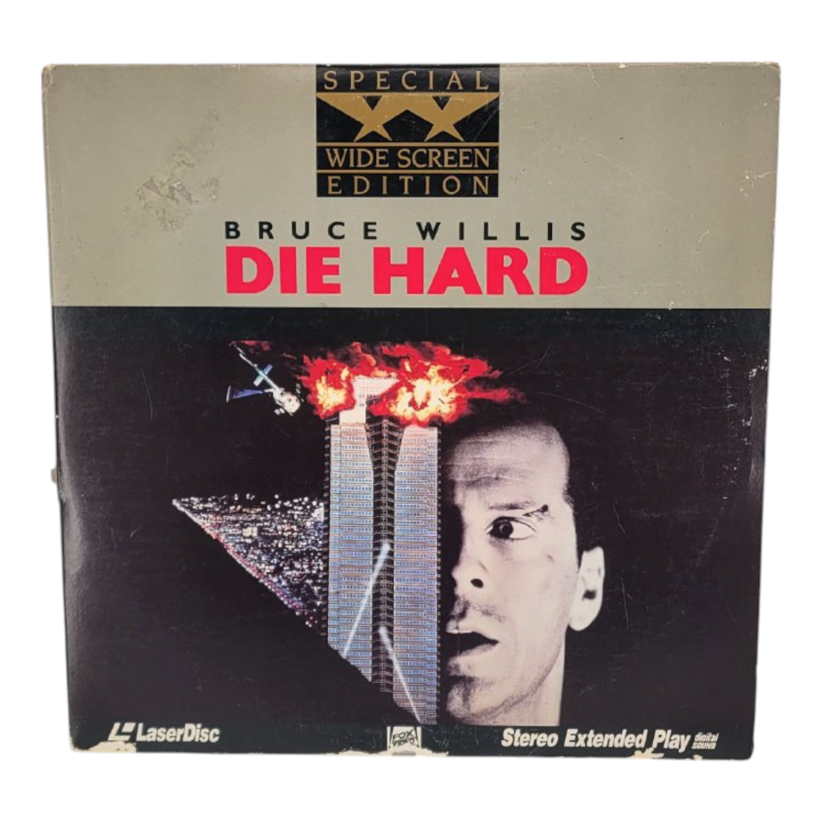 Die Hard Fox Video Bruce Willis LaserDisc Special Widescreen Edition