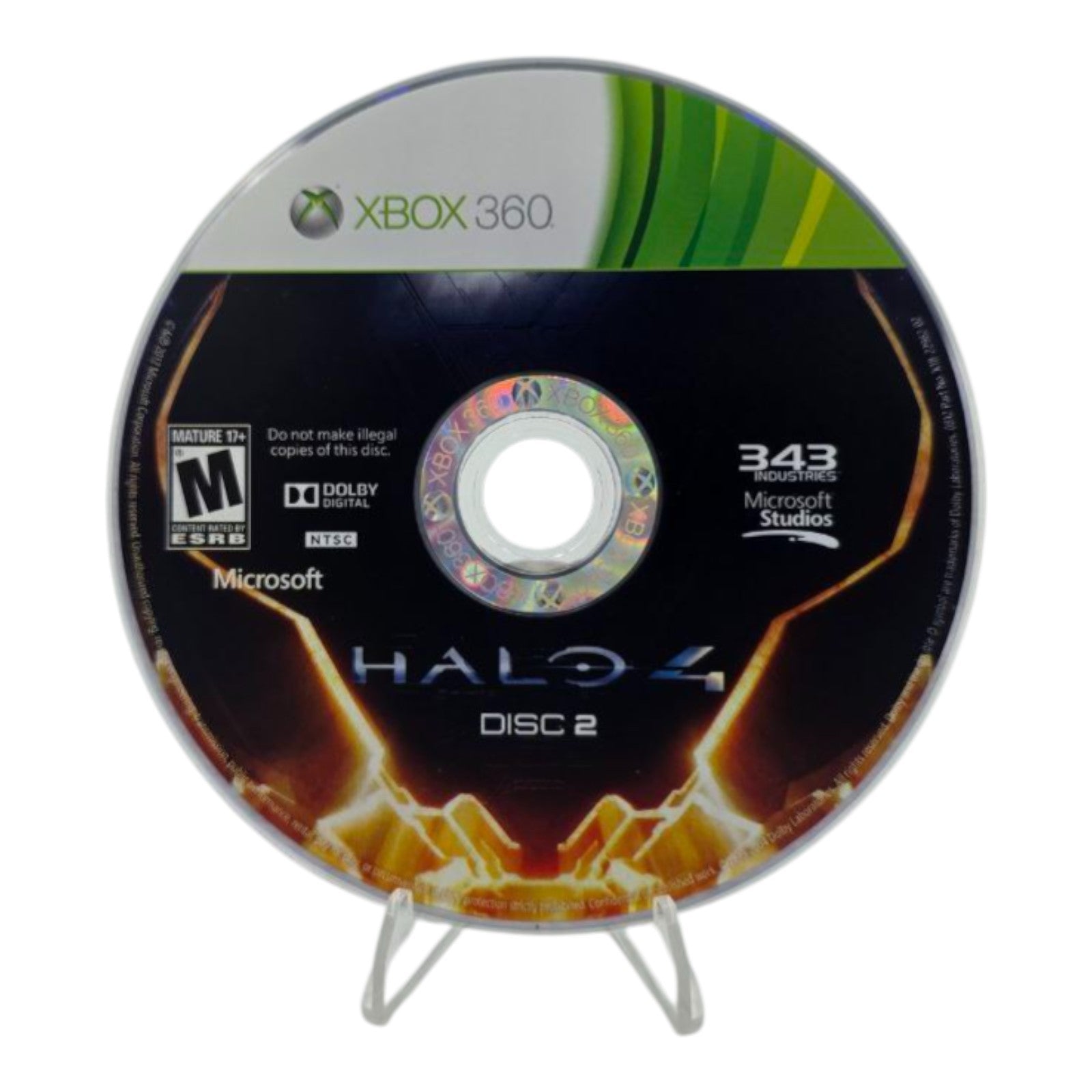 Microsoft Halo 4 Xbox 360 Complete Tested 2 Discs Set 2012 No Manual
