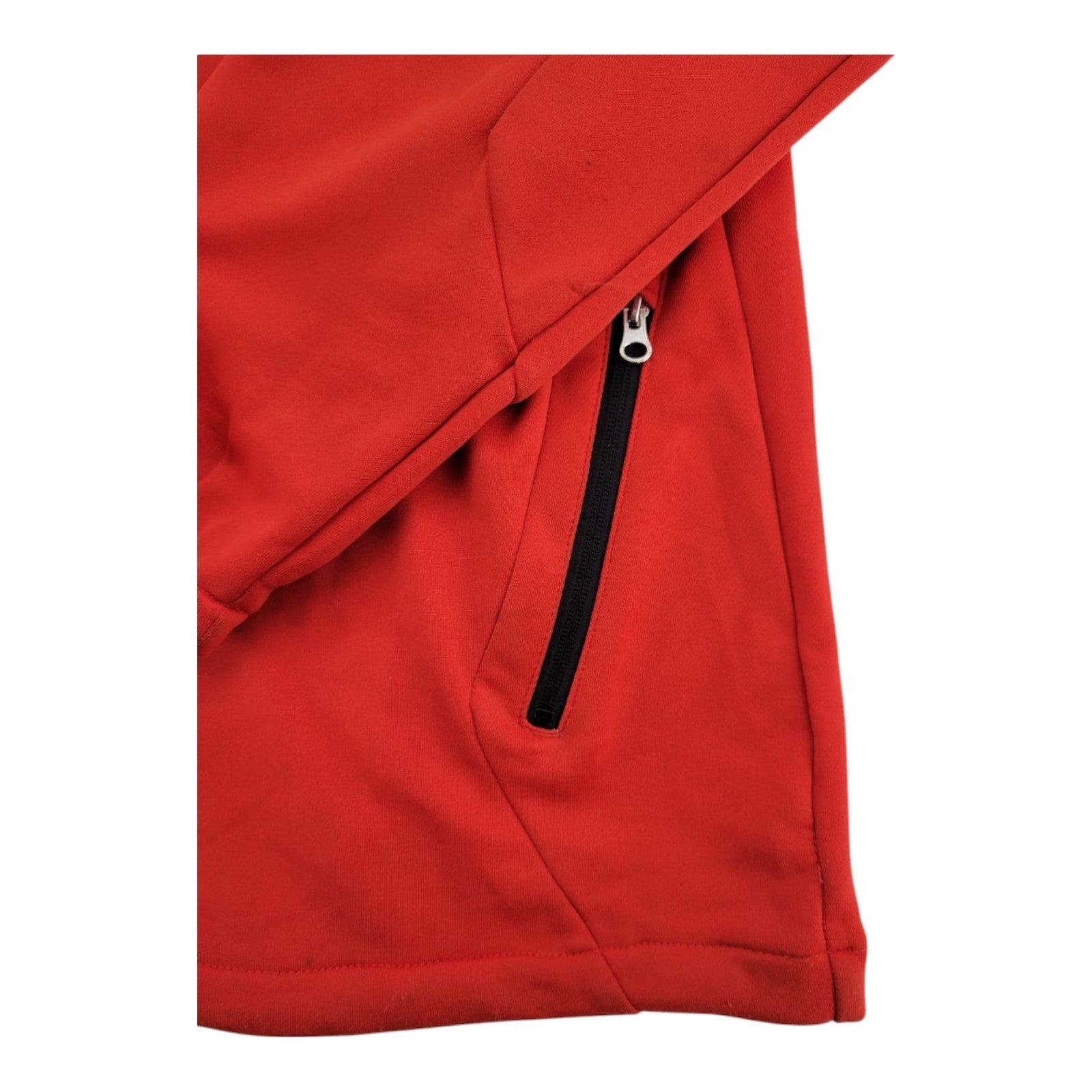 Georgia Bulldogs 1/4 Zip Pullover XL Red Black Zippers Logo Genuine Stuff