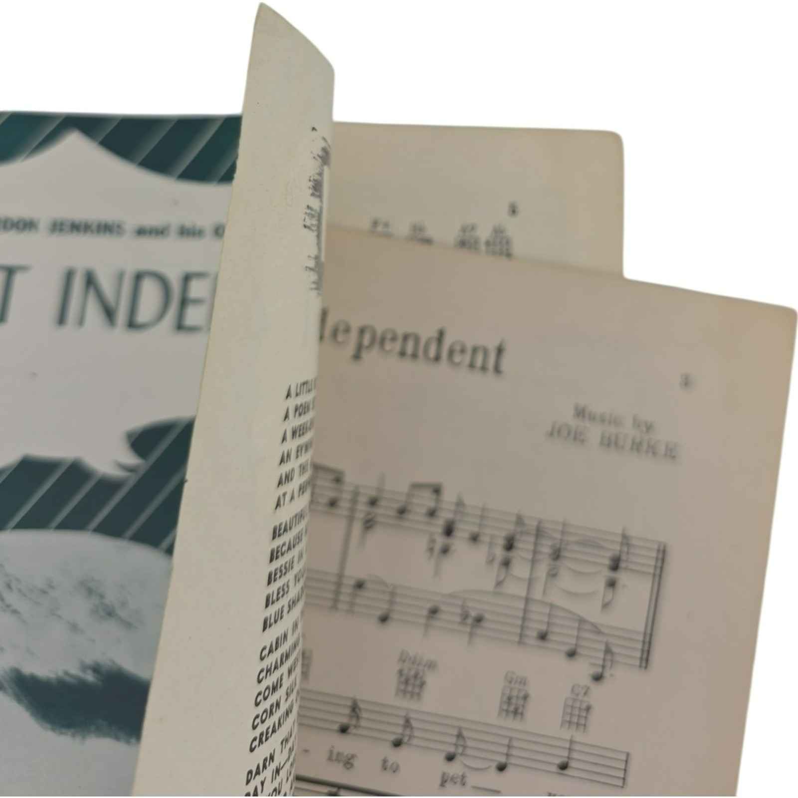 Vintage 1935 Sheet Music A Little Bit Independent By Edgar Leslie and Joe Burke