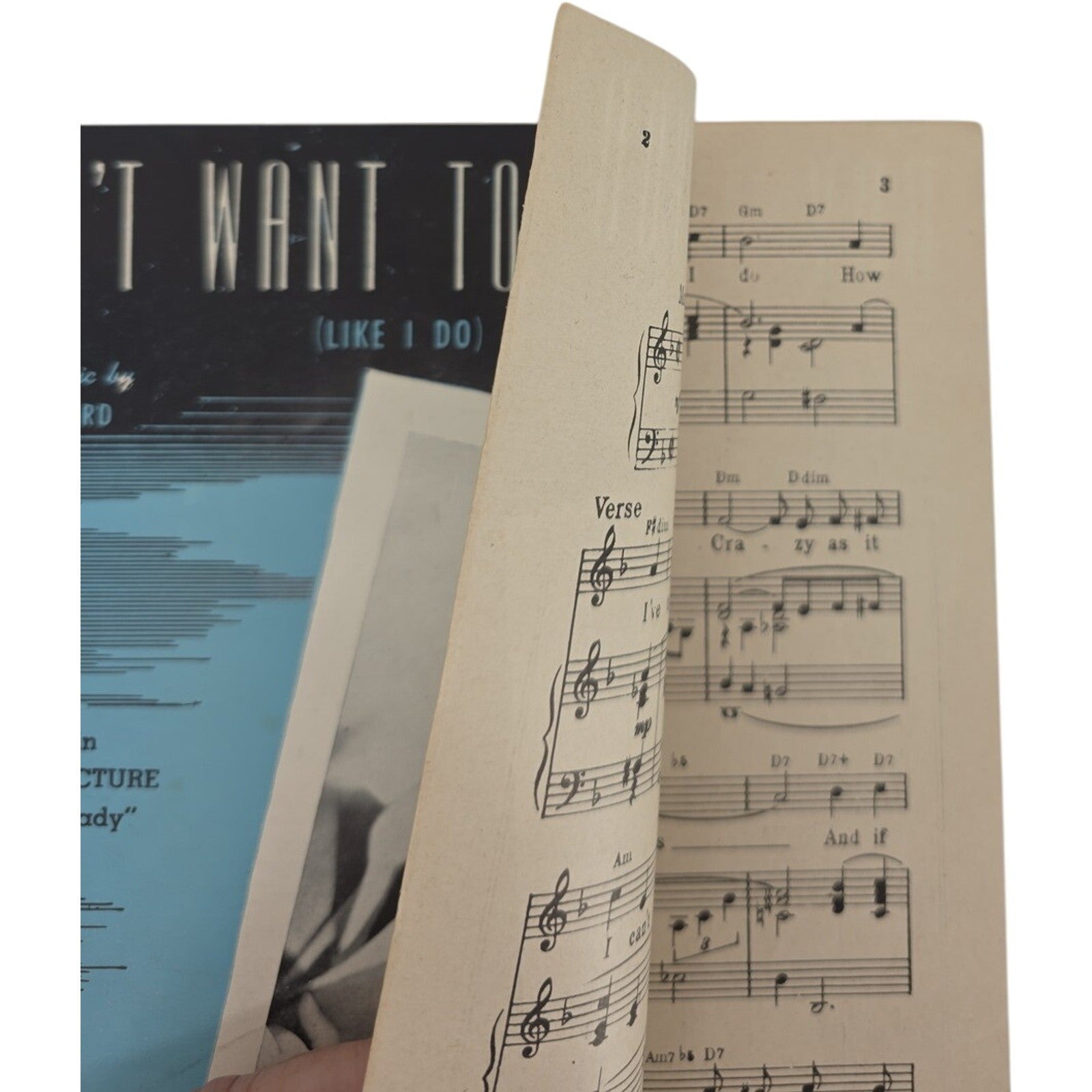 I Don't Want To Love You Like I Do feat in the Movie Lets Go Steady Sheet Music