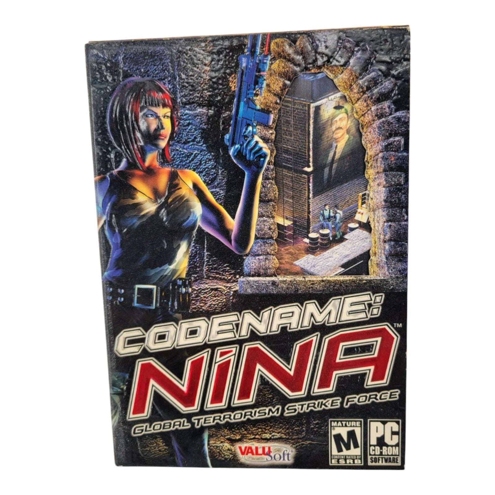 ValuSofty Codename Nina Global Terrorism Strike Force PC CD 2003 Game 98/ME/XP