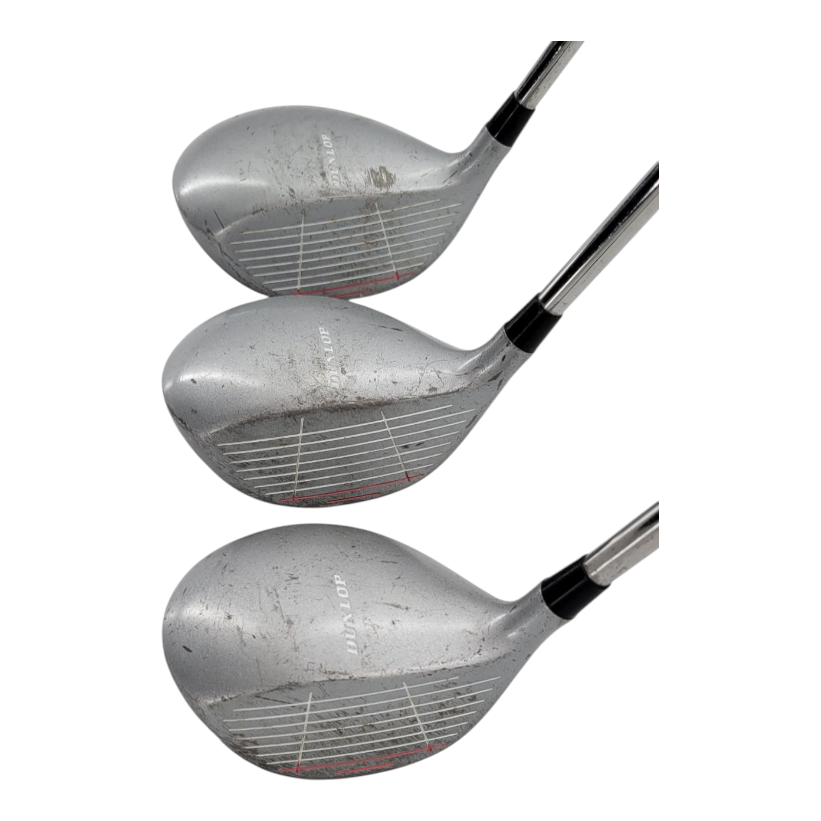 Dunlop Solution Oversize Ladies RH Driver 3 5 Wood Steel Shaft Grip Bundle