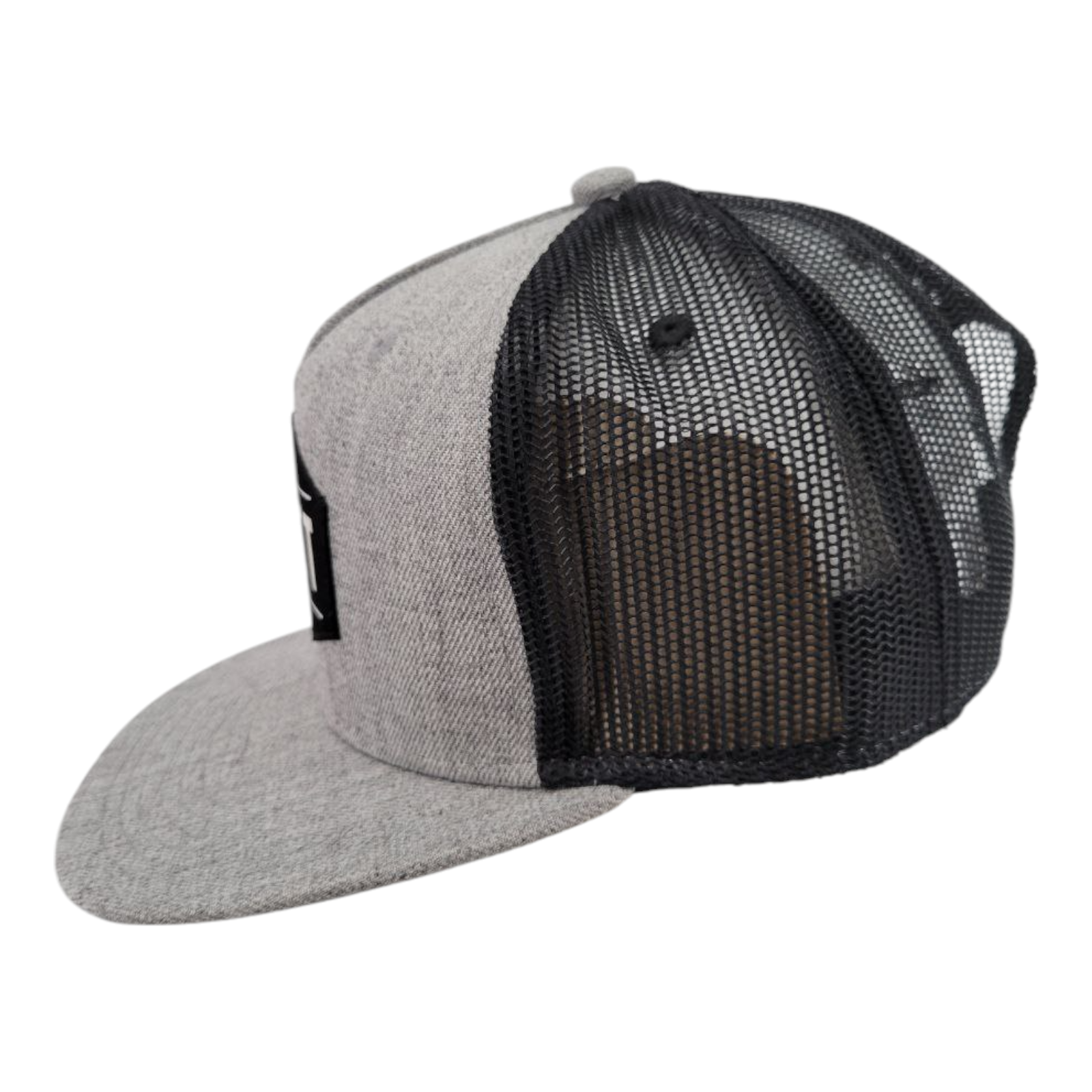 Leatt Gray Black Trucker Hat Mesh Snapback Adjustable Since 2004 RN 129018