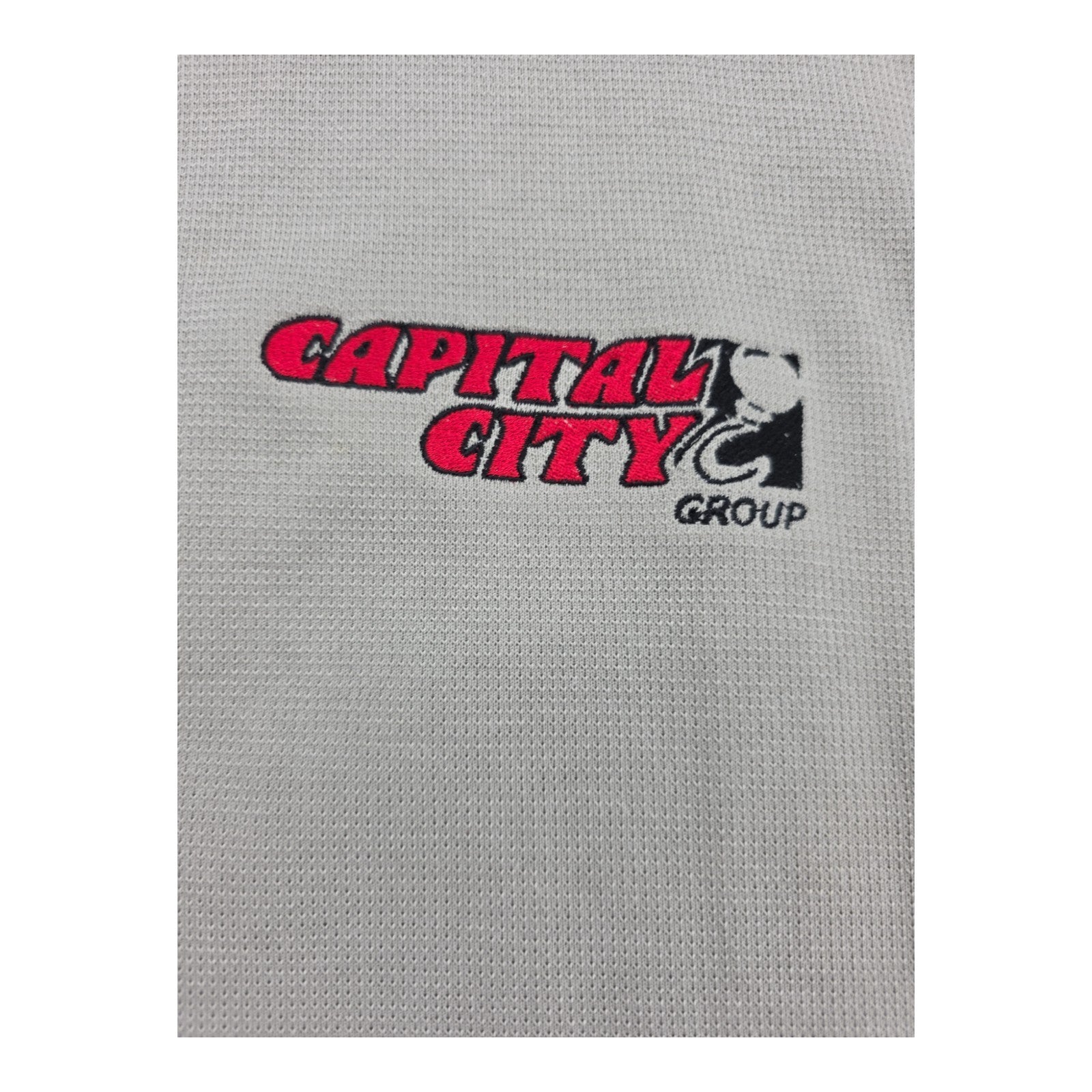 PING Capital City Group Polo Shirt Light Gray Cotton Blend Men’s XL NWT