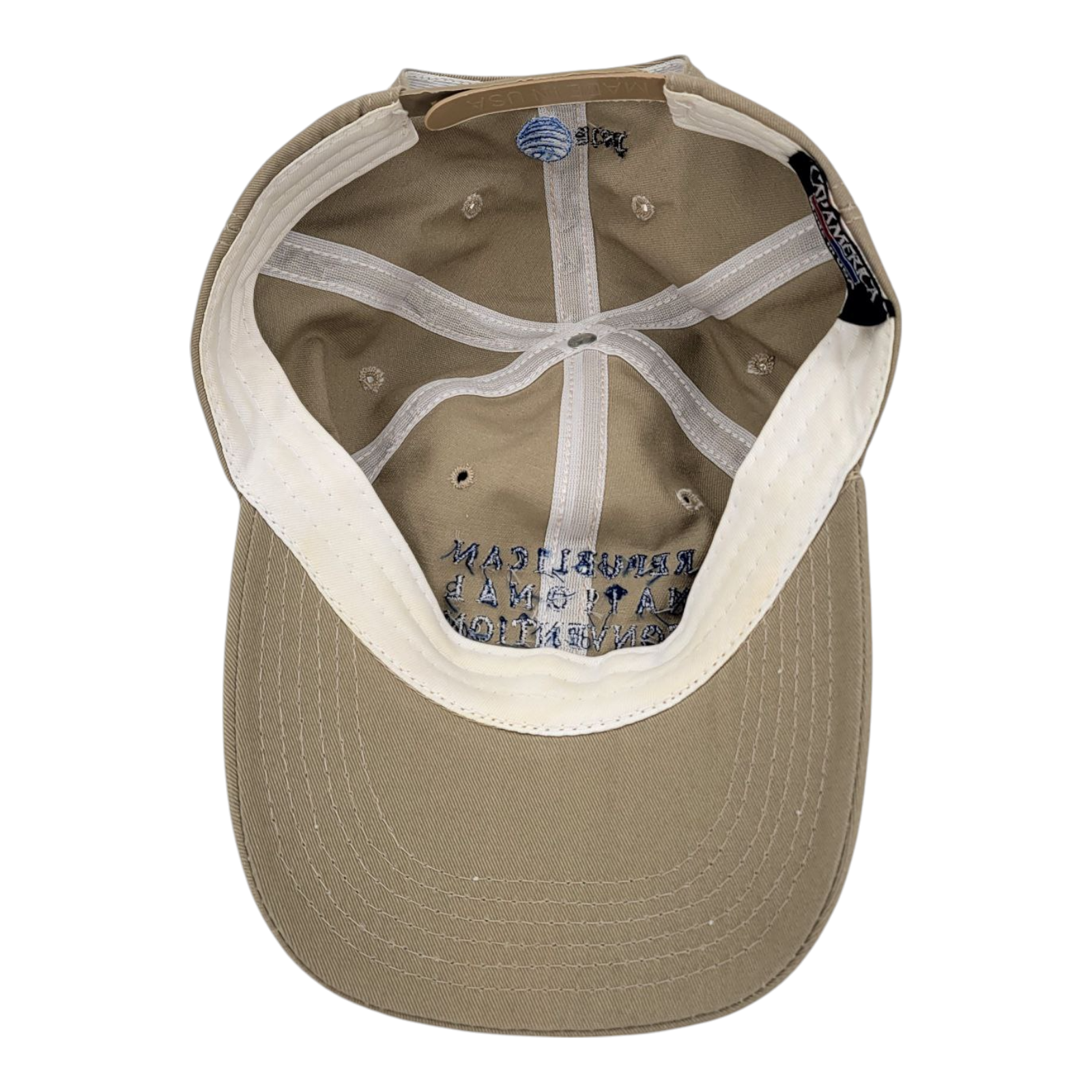 Cap America AT&T Republican National Convention 2012 Tampa Bay Tan Hat