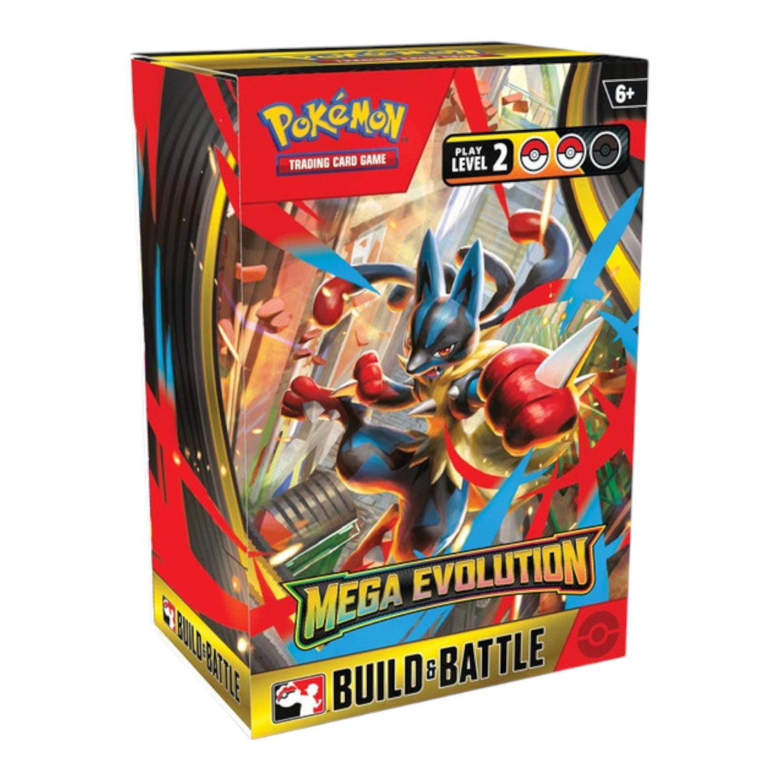 Pokémon TCG Mega Evolution Build & Battle Box 4 Booster Packs + Promo Card