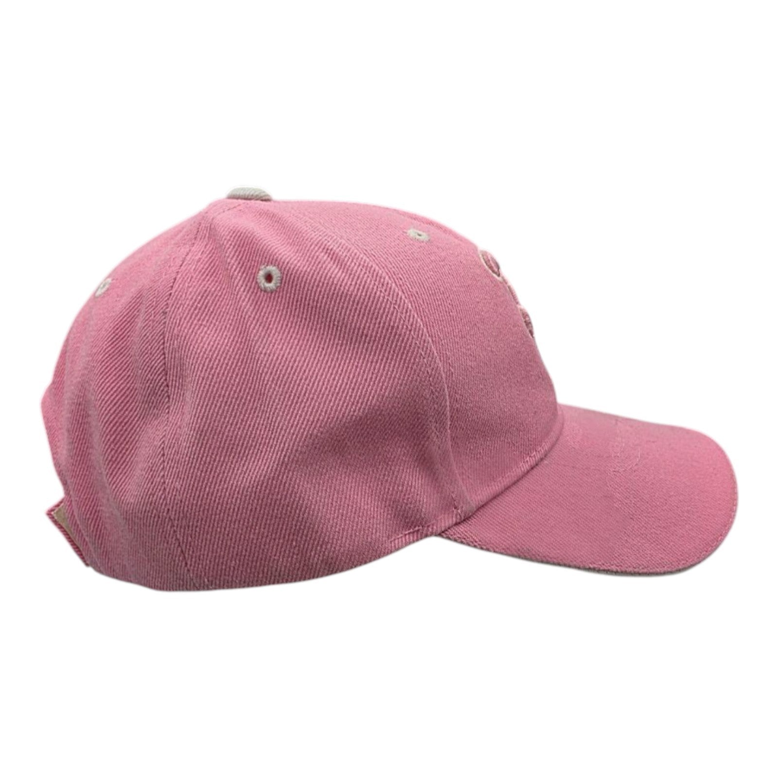 Sam's ST Pink Baseball Cap Embroidered E Logo Adjustable Strapback One Size