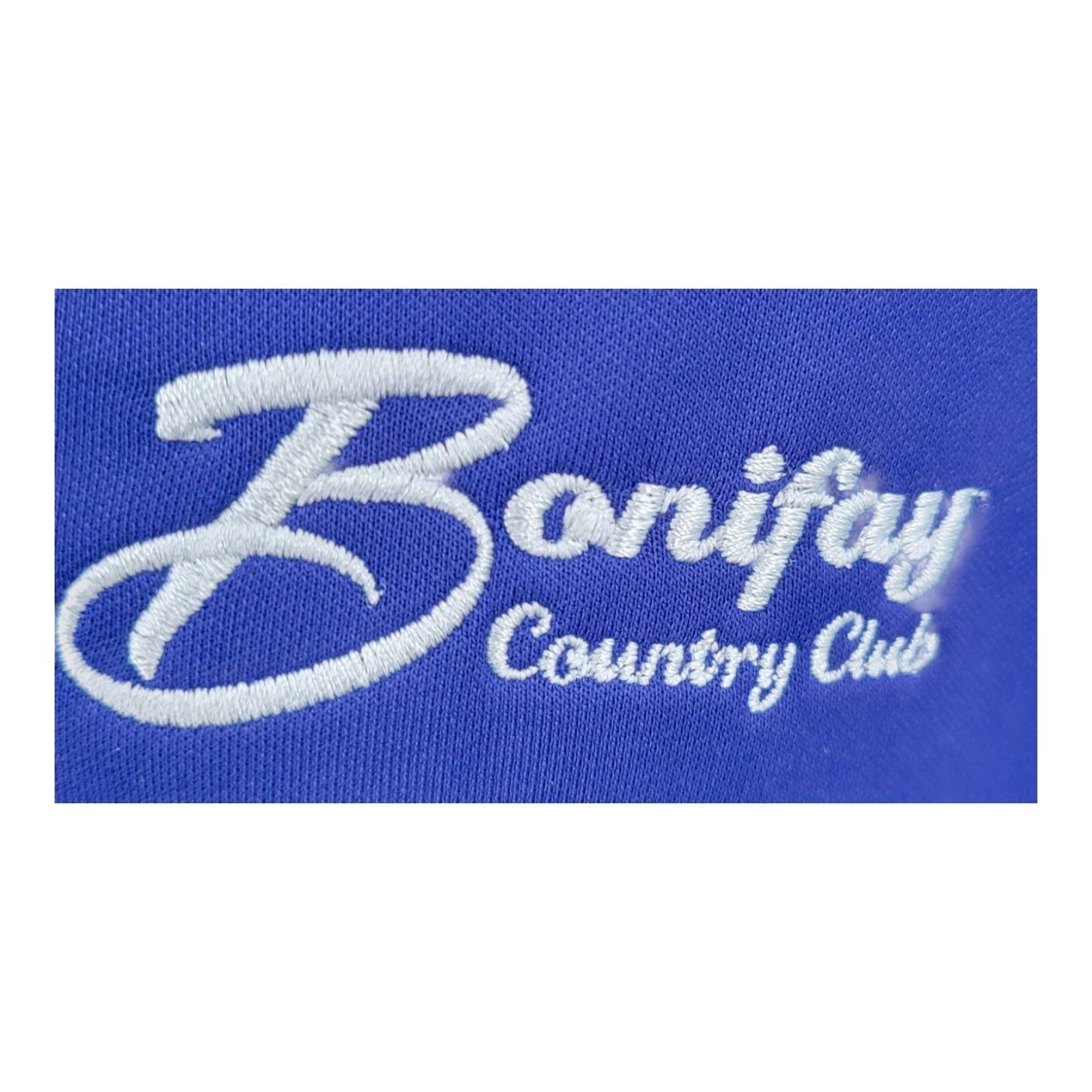 Under Armour HeatGear Loose Fit Bonifay Country Club Blue Polo Shirt Size 2XL