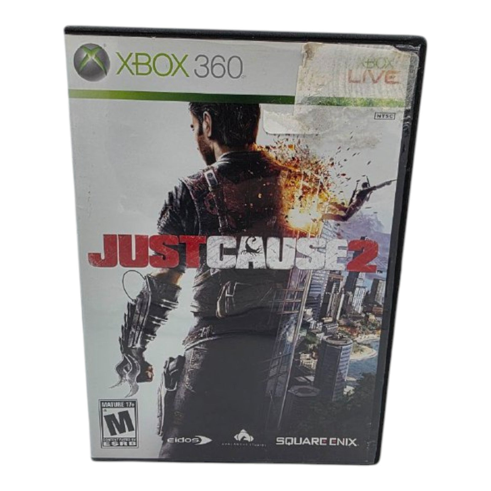 Just Cause 2 Xbox 360 Complete 2010 Square Enix No Manual