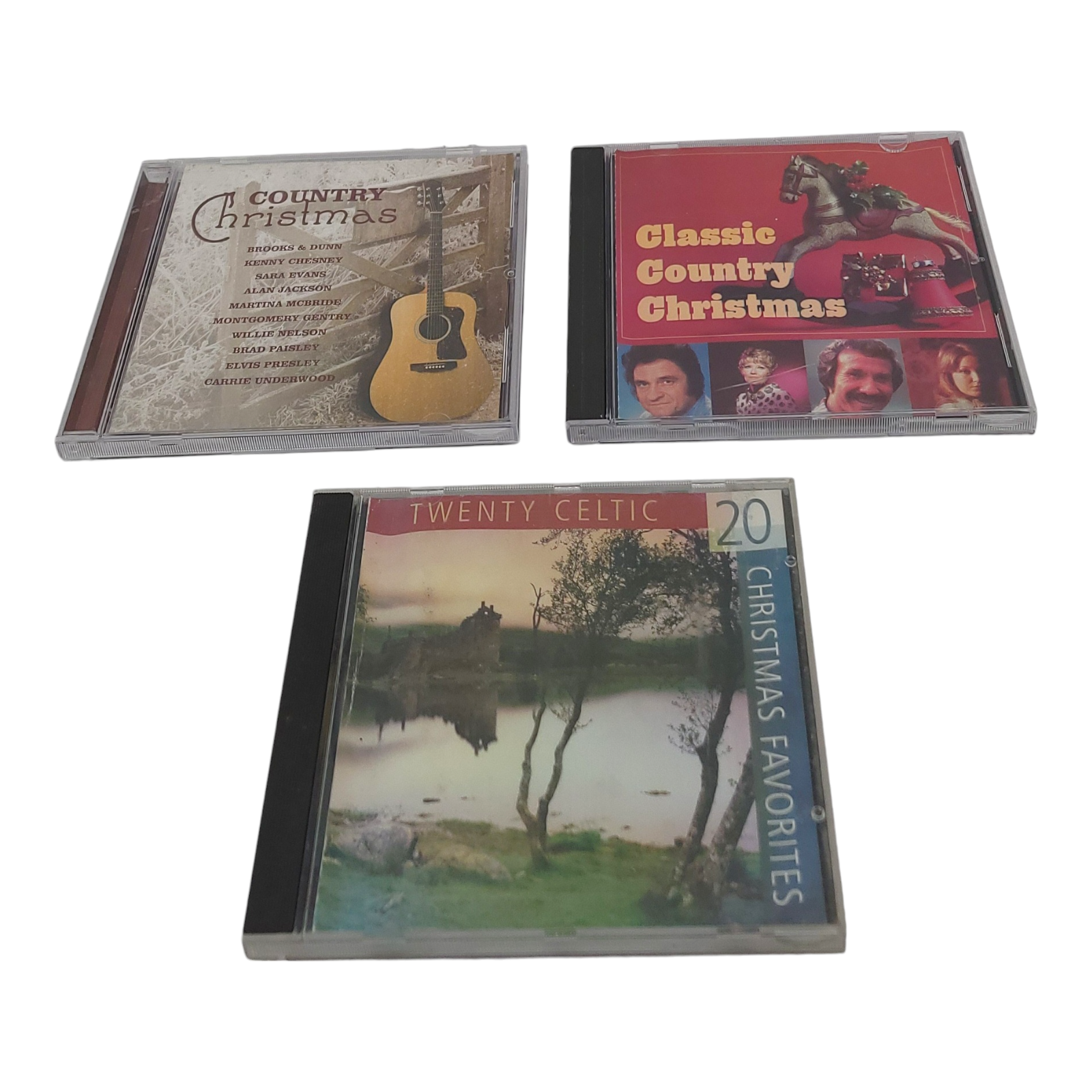Country and Celtic 3 CD Christmas Music Bundle
