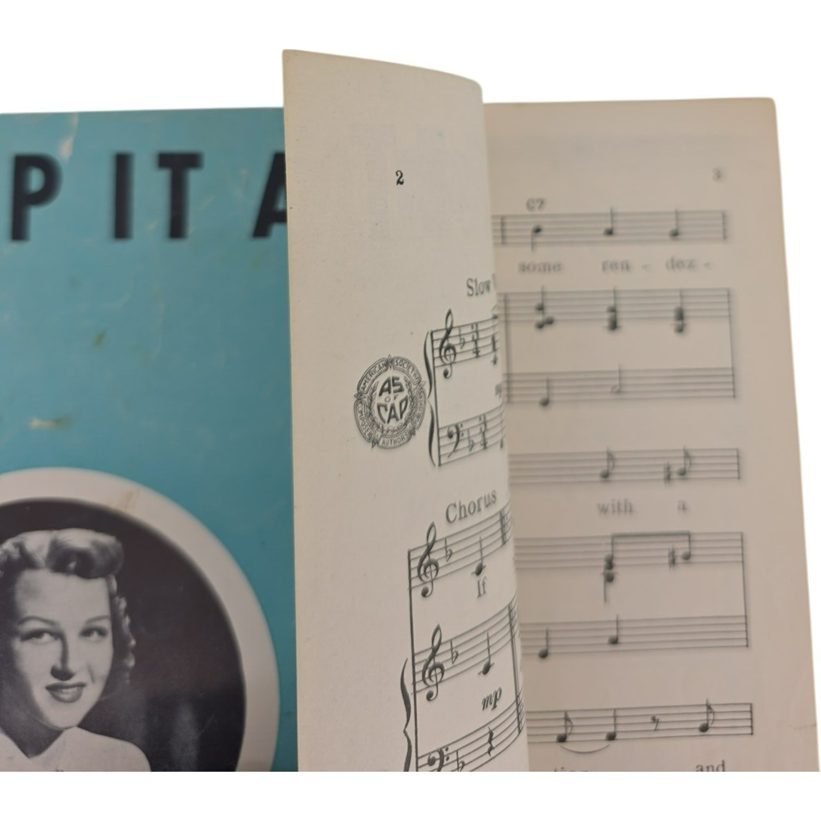 Vintage 1952 Sheet Music Keep It A Secret by Jessie Mae Robinson