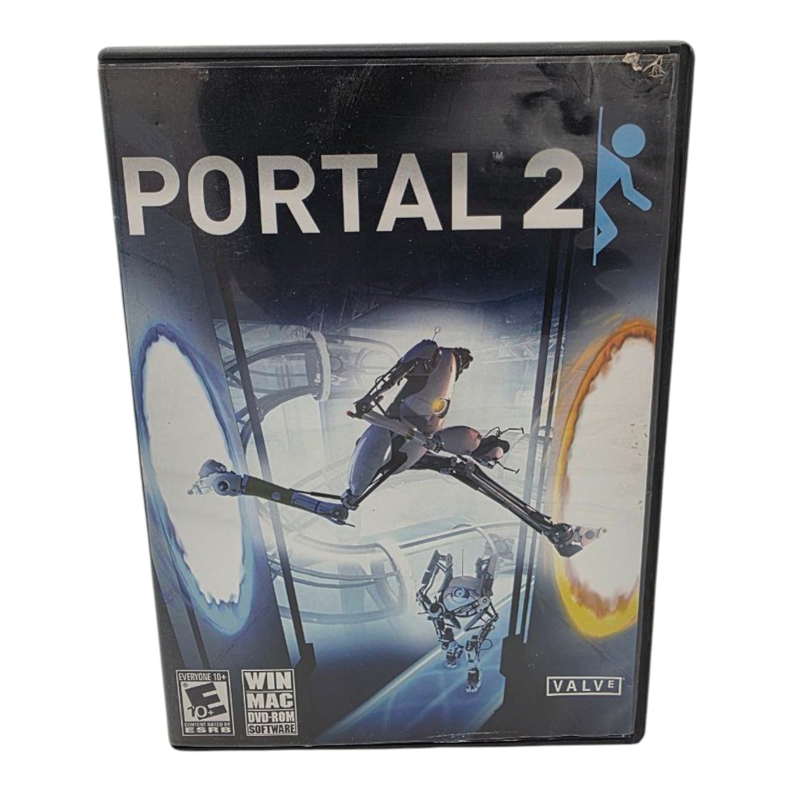 Portal 2 PC Mac DVD-ROM Game Valve 2011 WIN/MAC Tested no Manual
