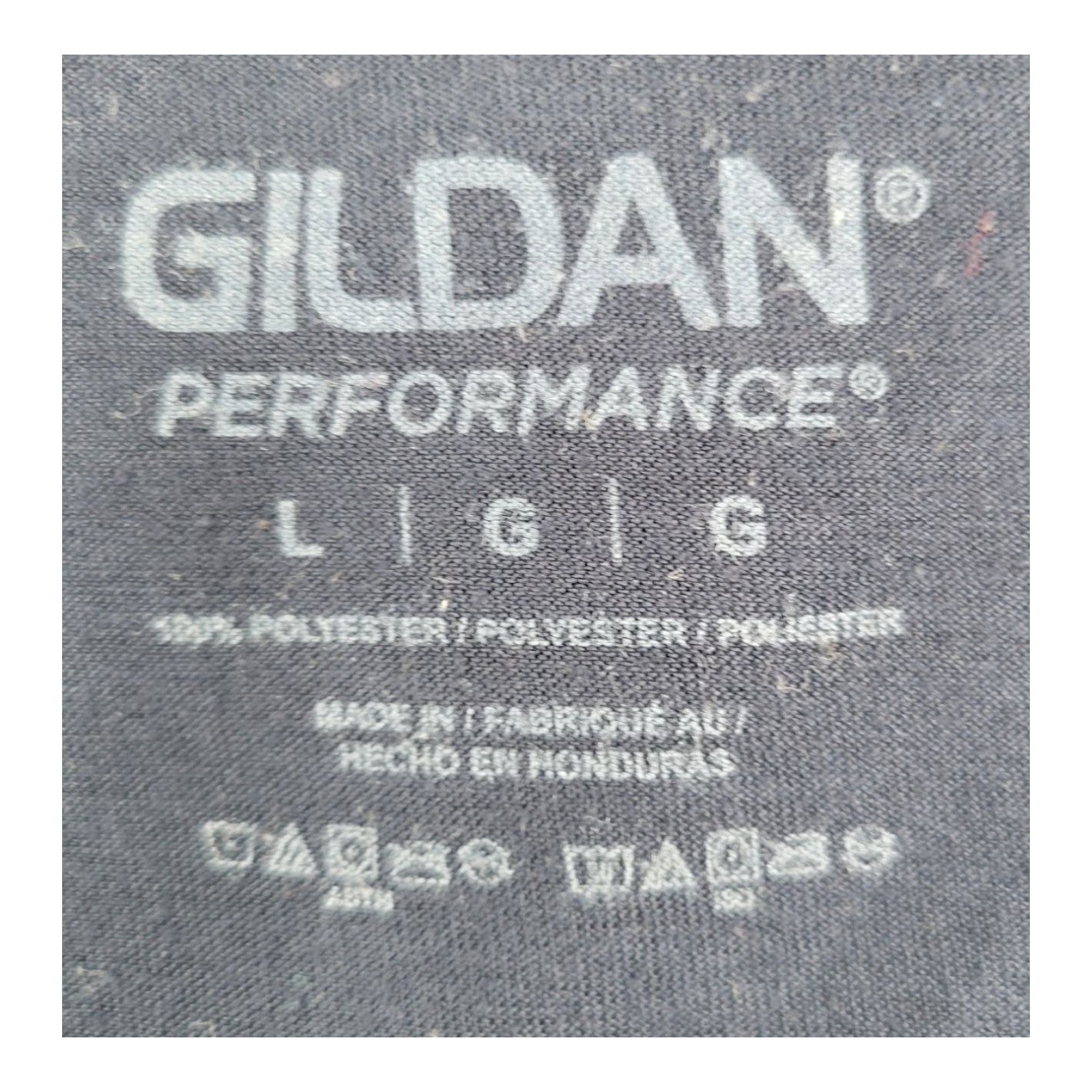 Gildan USTA National Campus Blue Moisture Wicking Tennis Tee Ladies L