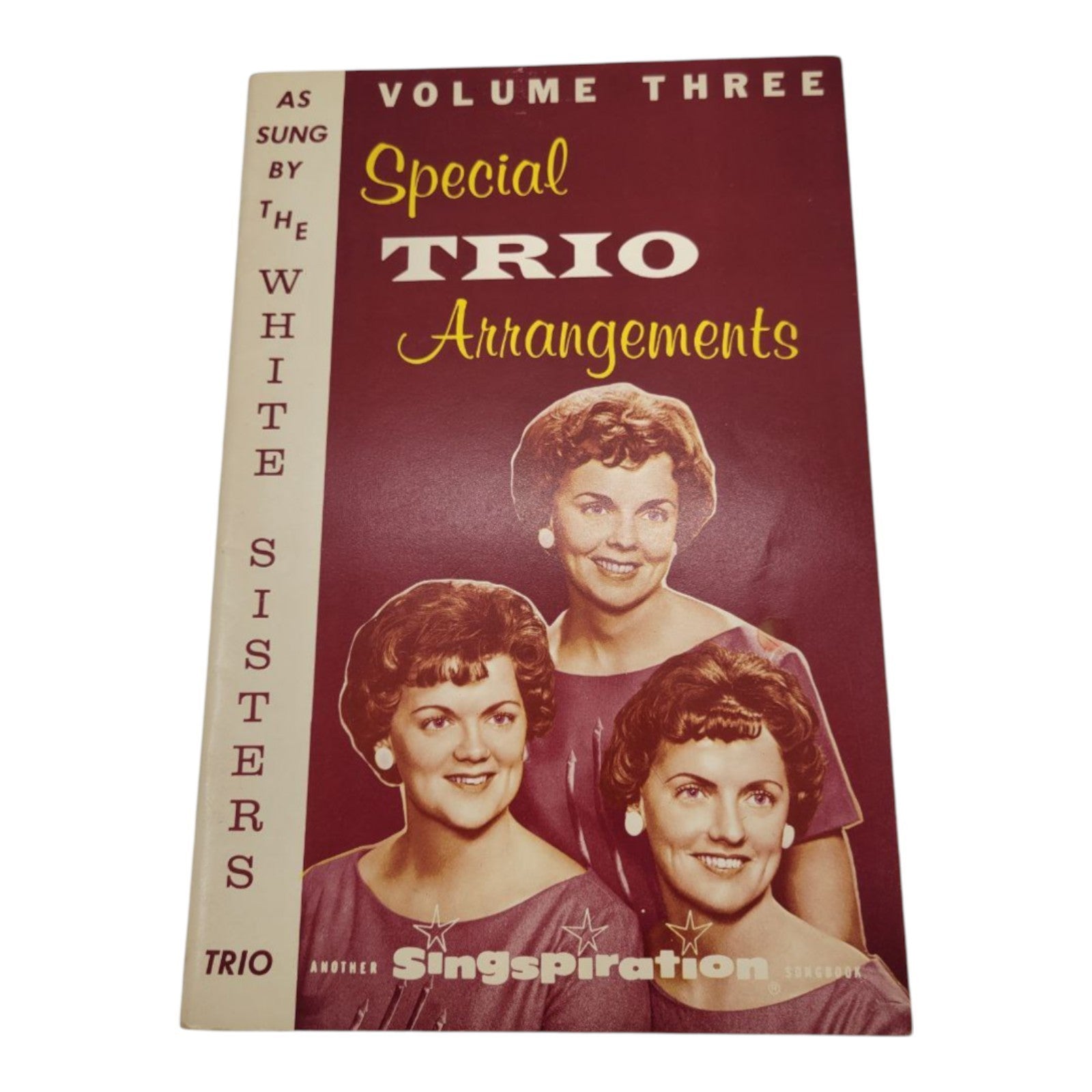 Special Trio Arrangements Vol. 3 Songbook The White Sisters Singspiration Music
