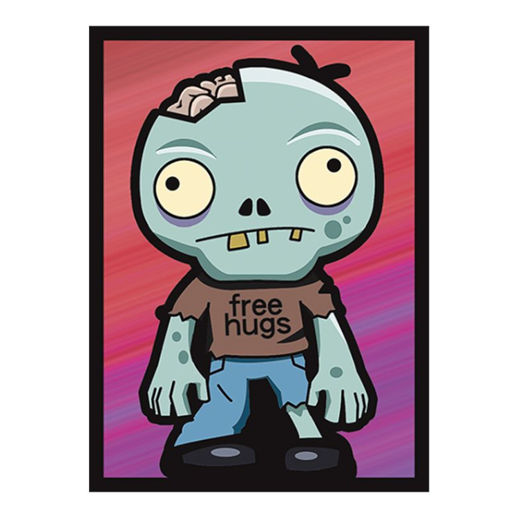 Legion Supplies Zombie Free Hugs Deck Protector Sleeves 50 Count Matte Finish
