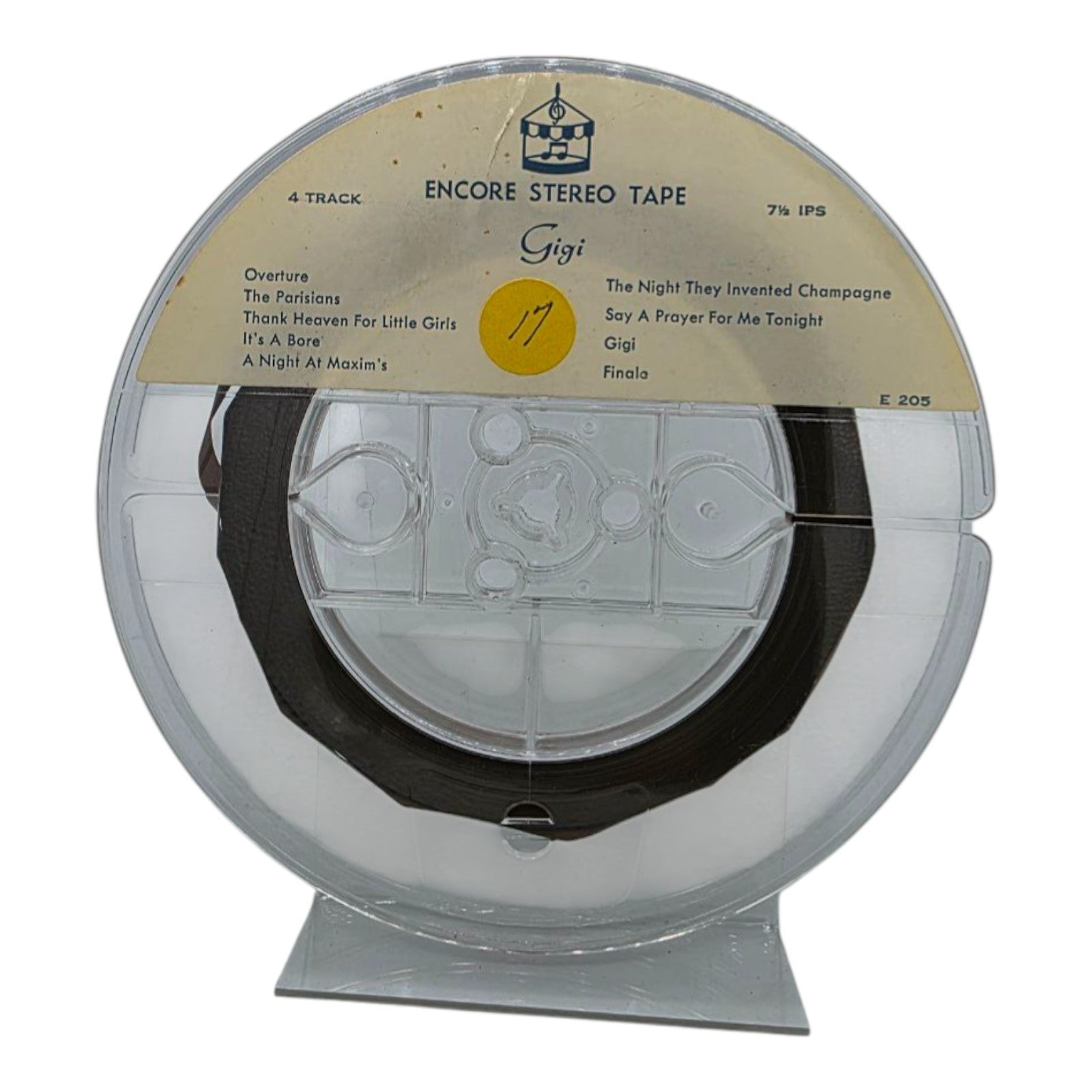 Hollywood Radio City Orchestra Selections From Gigi Reel To Reel Tape 1958