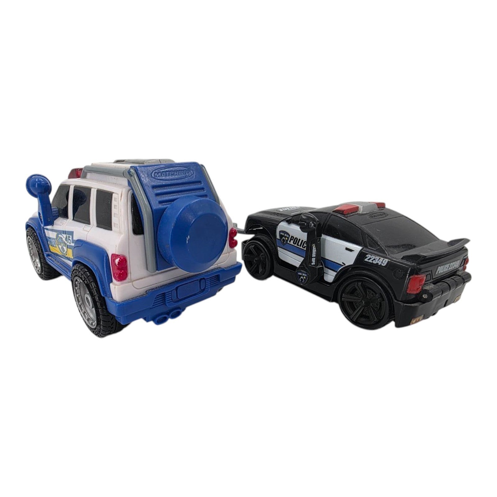 Police Law Enforcement Vehicle Pair - Non Functional - For Display Only