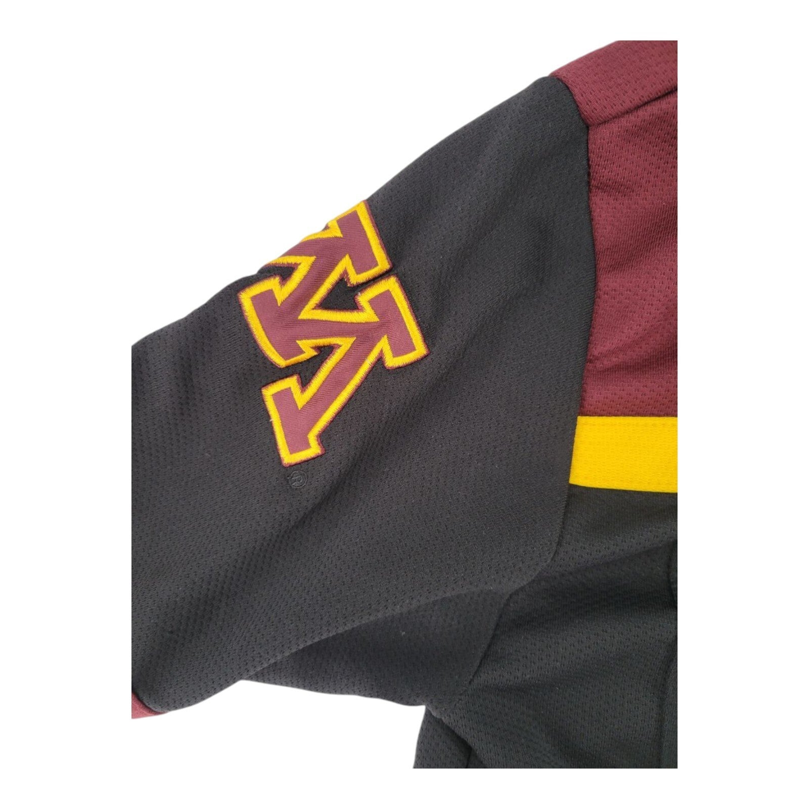 Colosseum Minnesota Gophers Hockey Jersey Goldy Mascot Maroon Gold Youth S 8-10