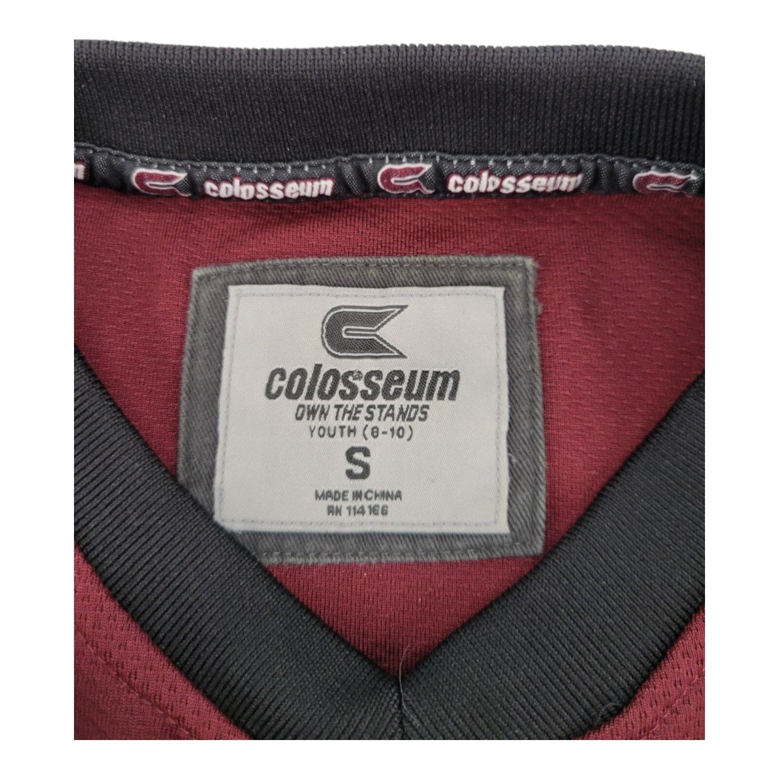 Colosseum Minnesota Gophers Hockey Jersey Goldy Mascot Maroon Gold Youth S 8-10