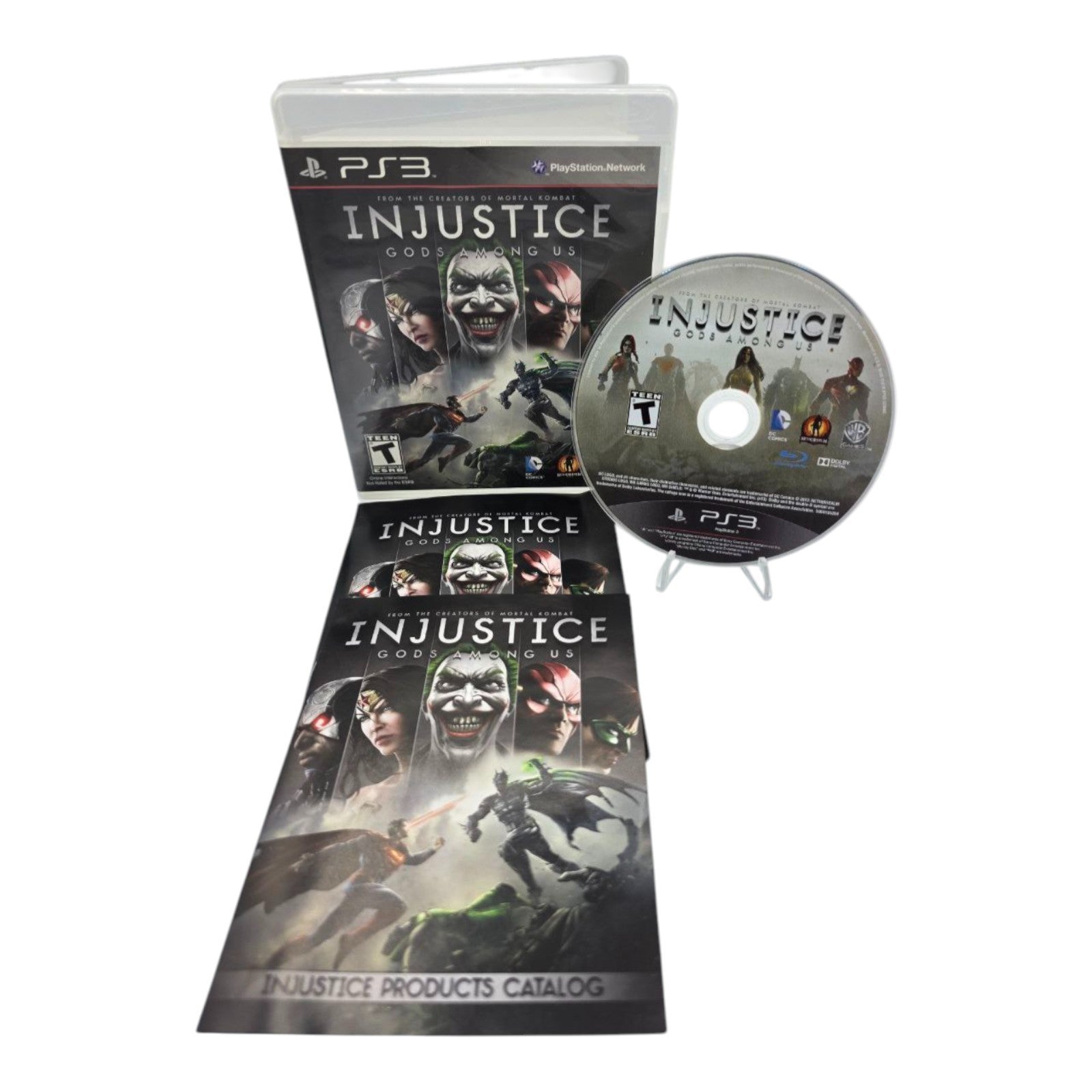 Injustice Gods Among Us PS3 Complete with Manual Tested 2013
