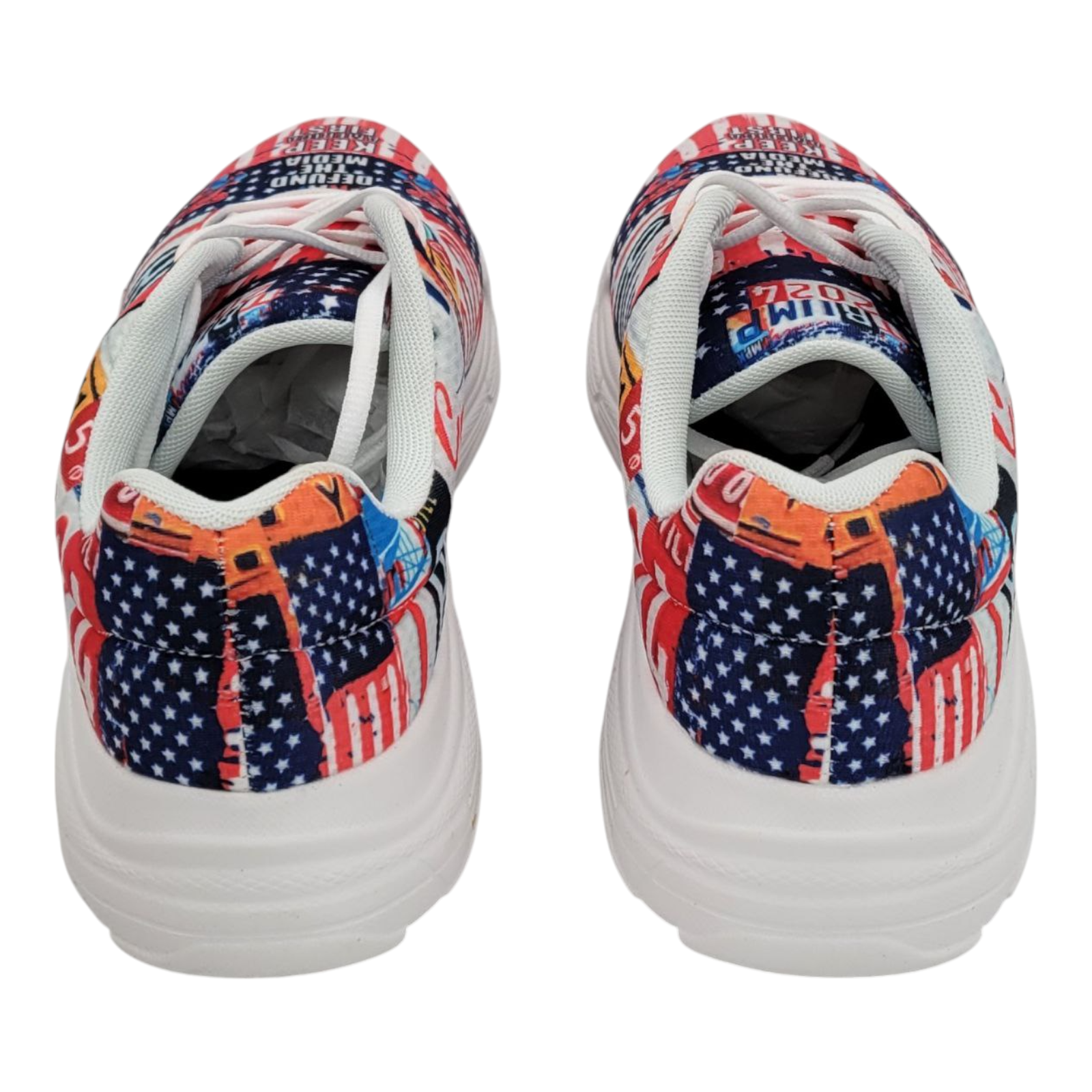 Unbranded Donald Trump 2024 Keep America First Tennis Shoes Mens Size 11.5