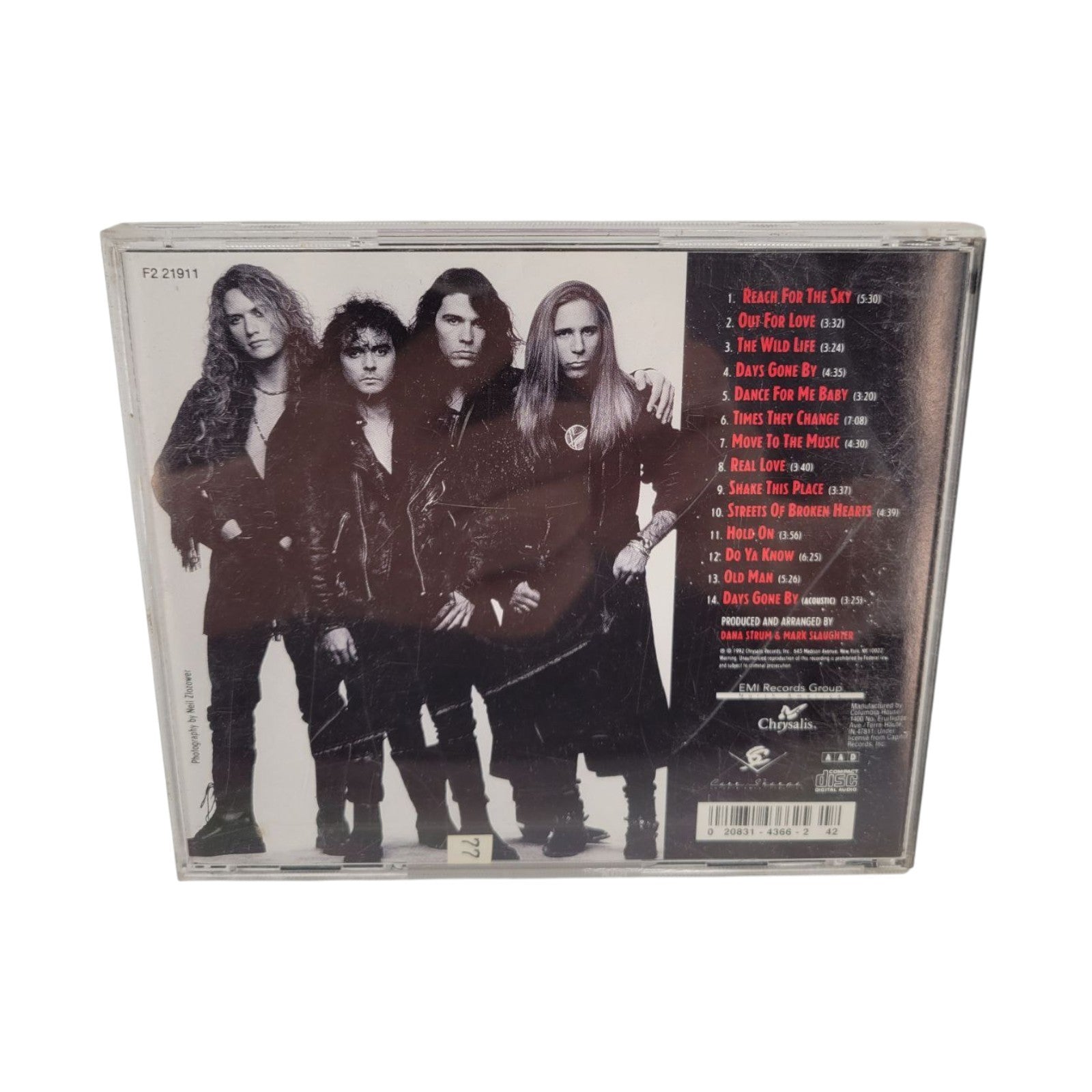 Slaughter The Wild Life Music CD Album Hard Rock Glam Metal