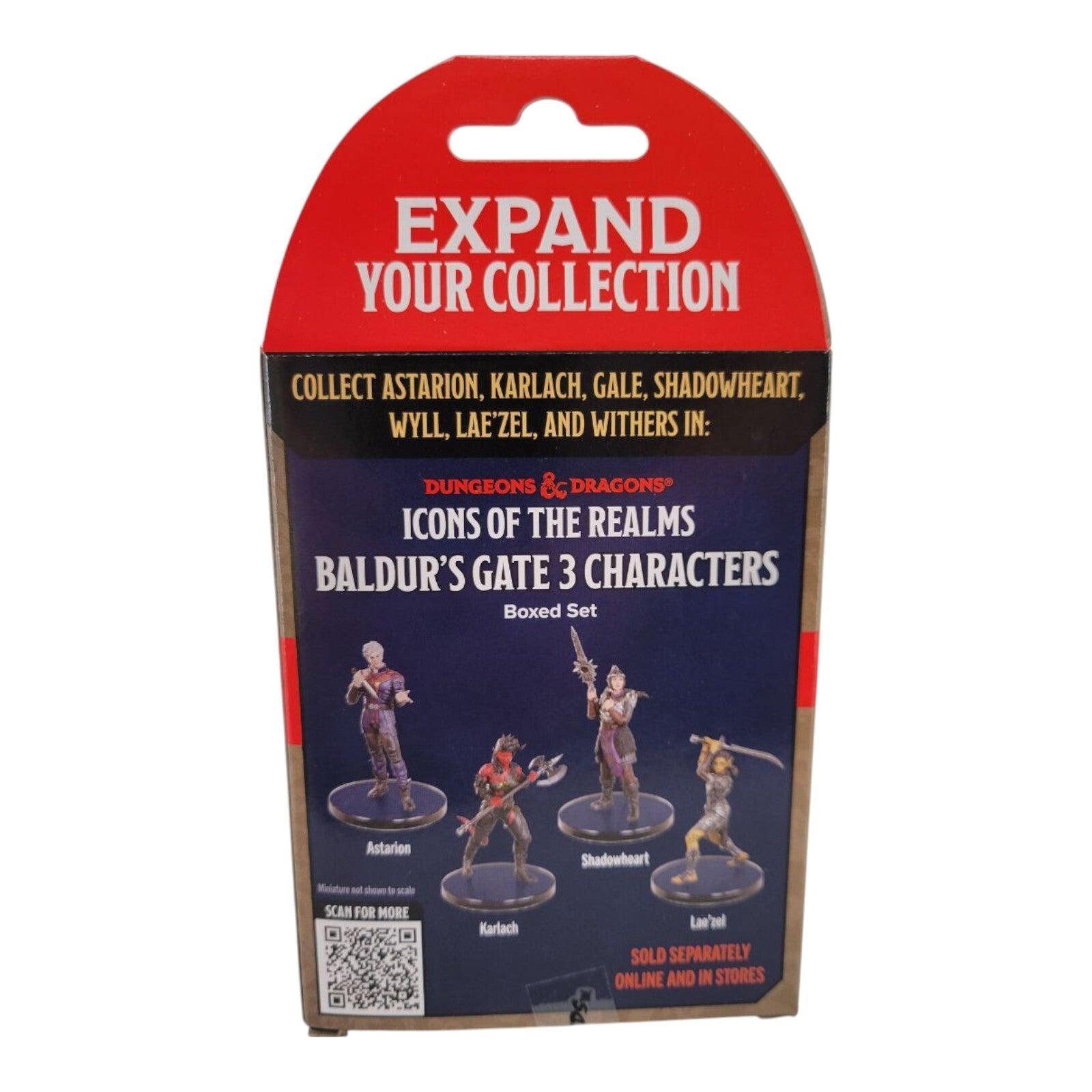 WizKids D&D Icons of the Realms Adventures from Baldurs Gate Miniature Box