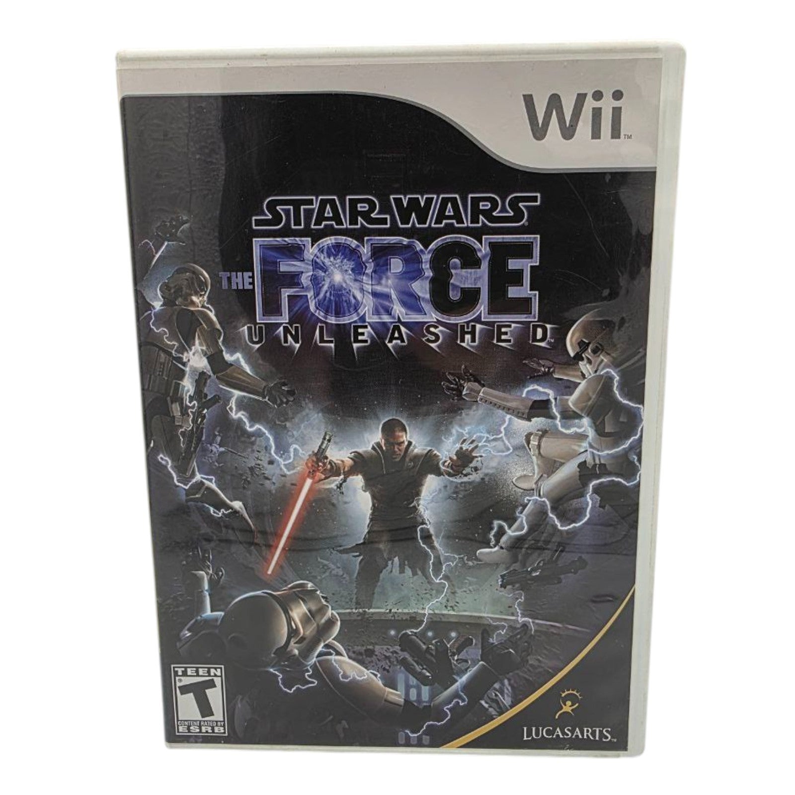 Star Wars The Force Unleashed Nintendo Wii 2008 Complete with Manual Tested