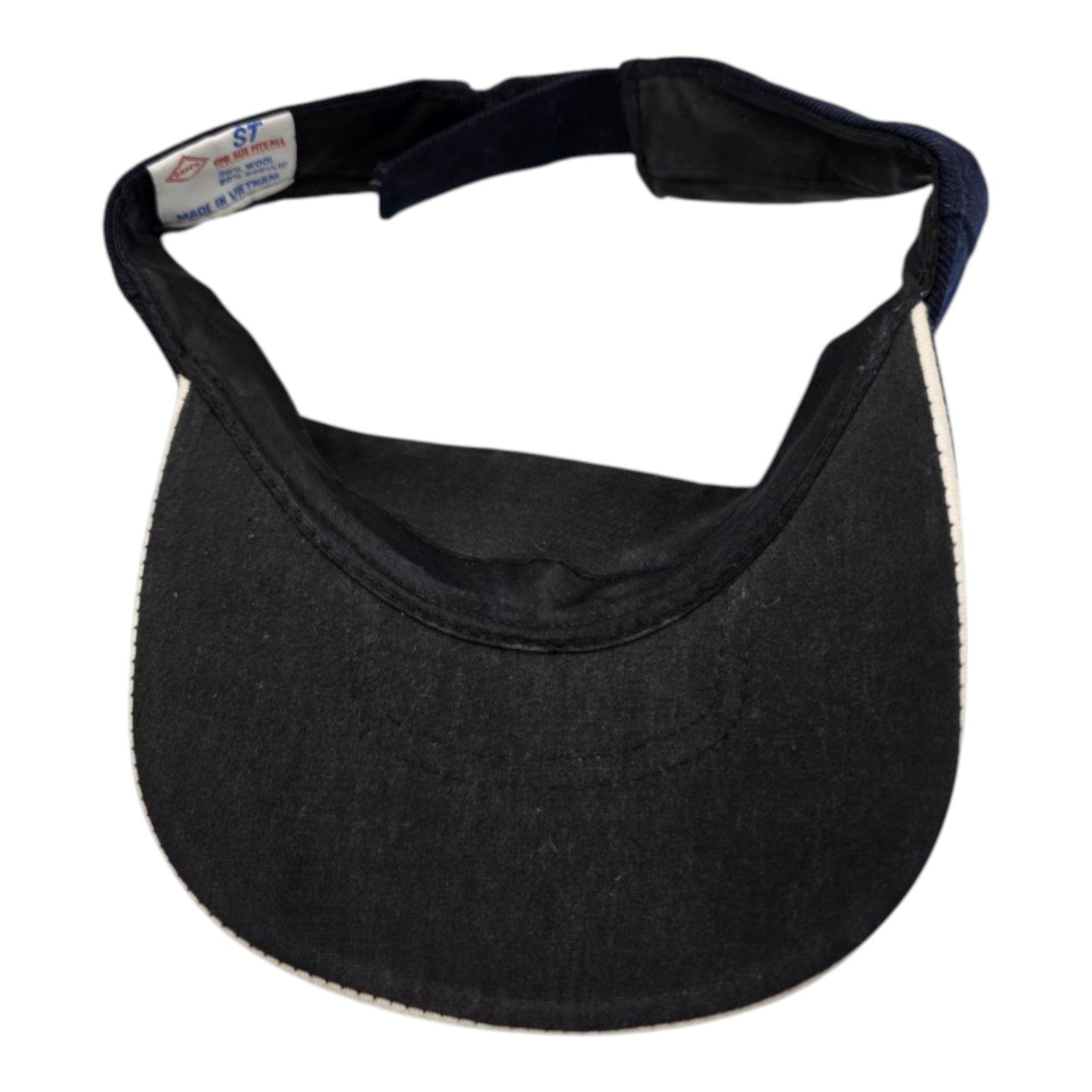 Sam's ST Navy Blue E Logo Adjustable Visor Cap One Size