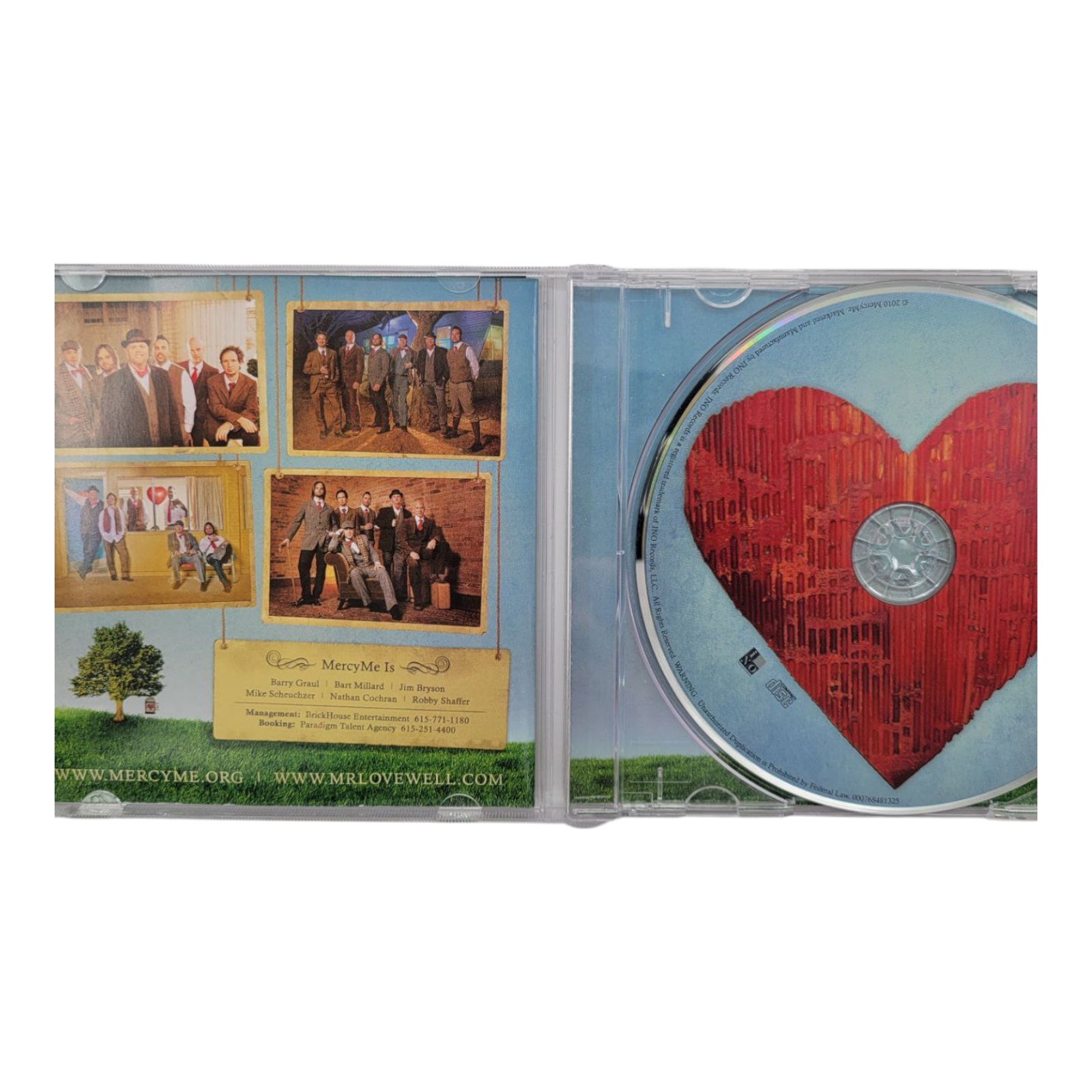 MercyMe Coming Up To Breathe and The Generous Mr Lovewell 2 CD Bundle