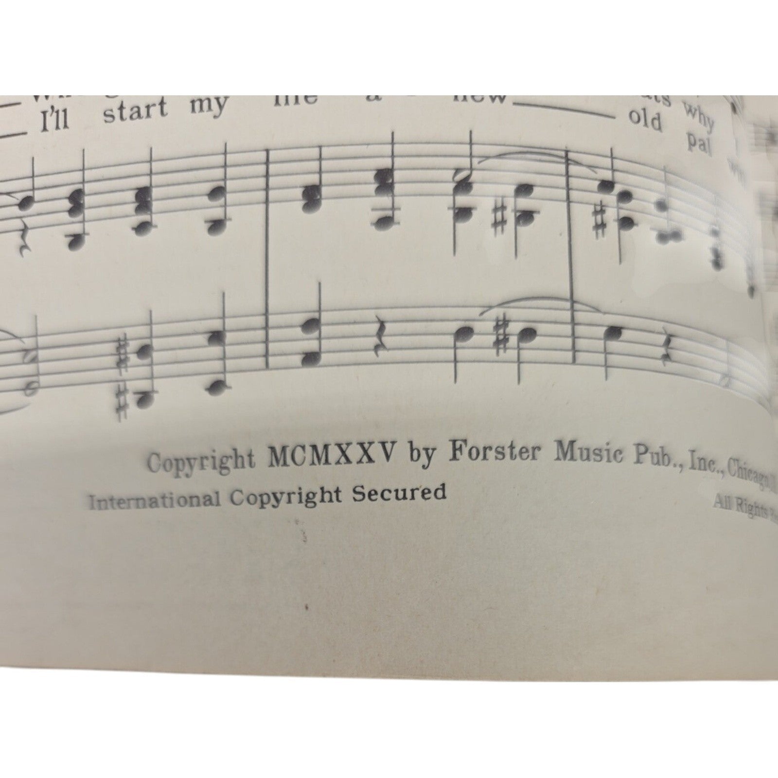 1925 Tie Me To Your Apron Springs Again Sheet Music by Joe Goodwin & Larry Shay