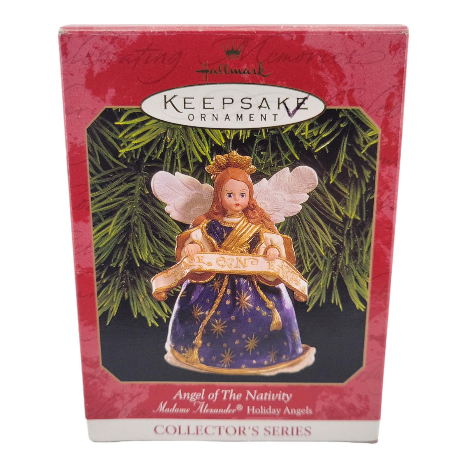 1999 Hallmark Keepsake Ornament Angel Of The Nativity Madame Alexander Holiday