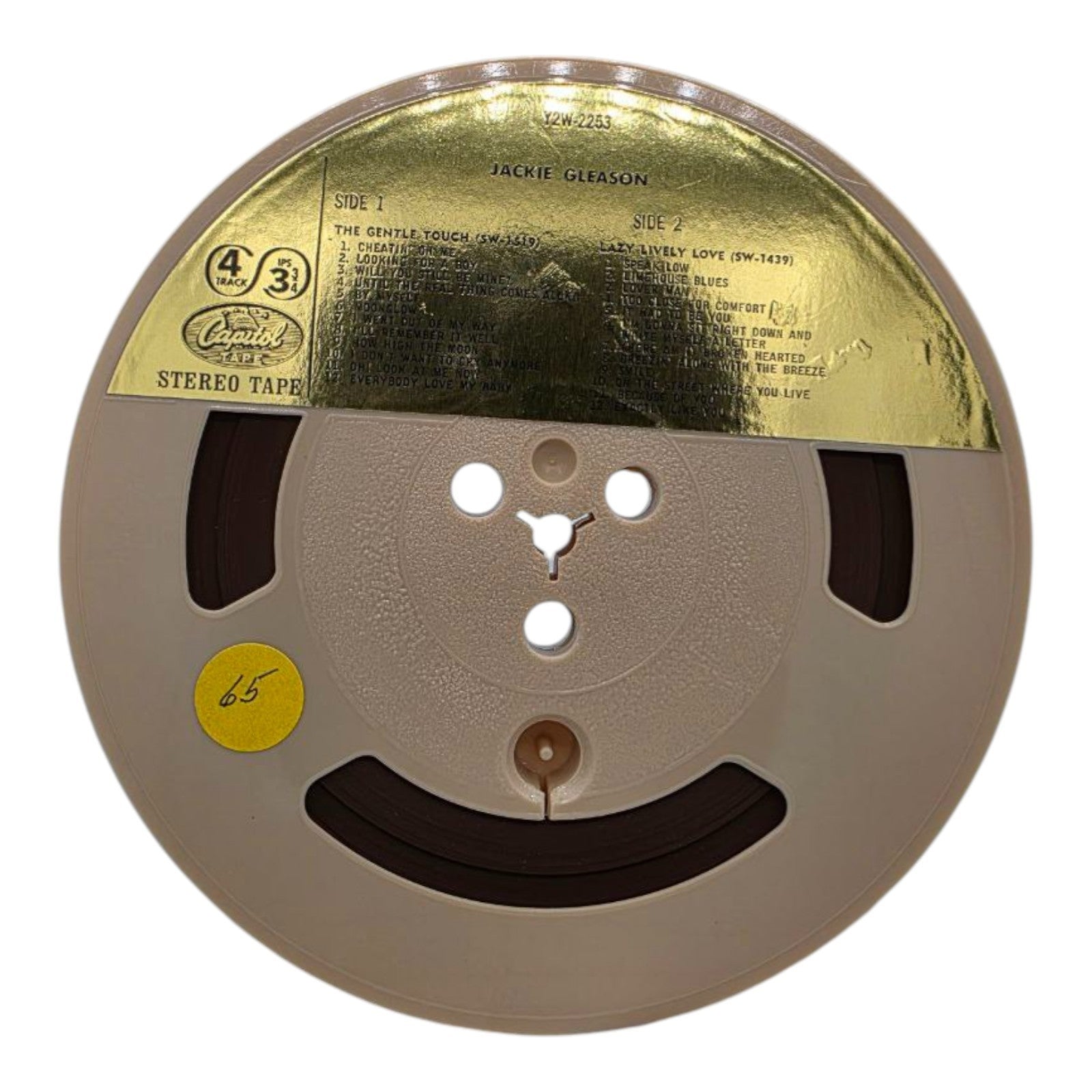 Jackie Gleason The Gentle Touch Lazy Lively Love Reel to Reel Tape Y2W 2253