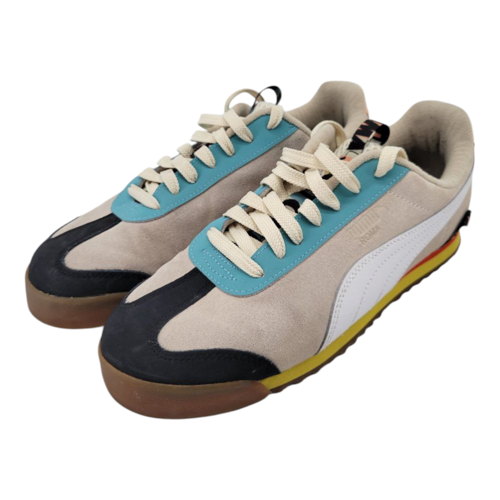 Puma Roma Basic HC 38710301 Mens Multicolor Suede Lifestyle Sneakers Shoes US 8